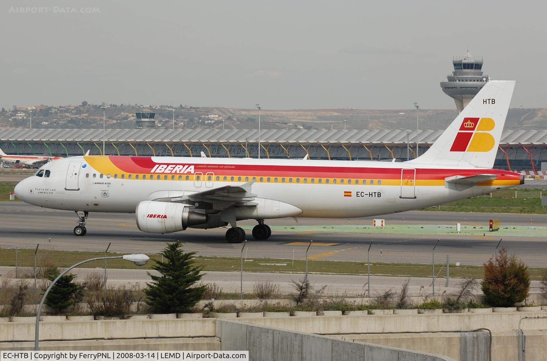 EC-HTB, 2001 Airbus A320-214 C/N 1530, Iberia A320, plane moved to Allegiant as N222NV