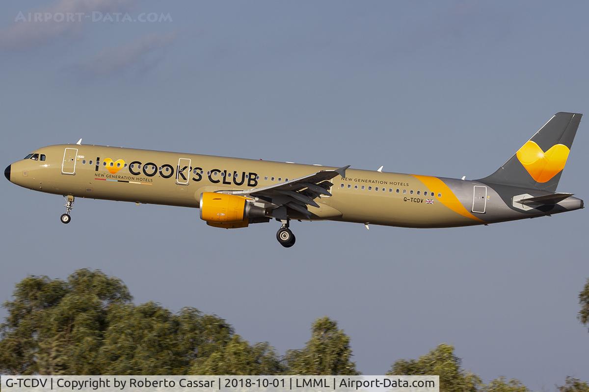 G-TCDV, 2003 Airbus A321-211 C/N 1972, Runway 31