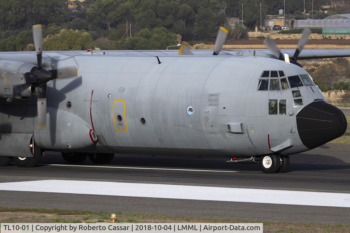 TL10-01, 1988 Lockheed C-130H-30 Hercules C/N 382-5003, Runway 05