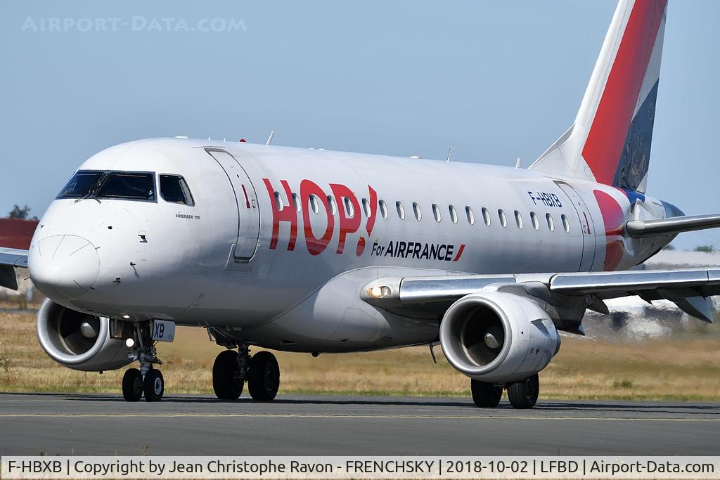 F-HBXB, 2008 Embraer 170LR (ERJ-170-100LR) C/N 17000250, 