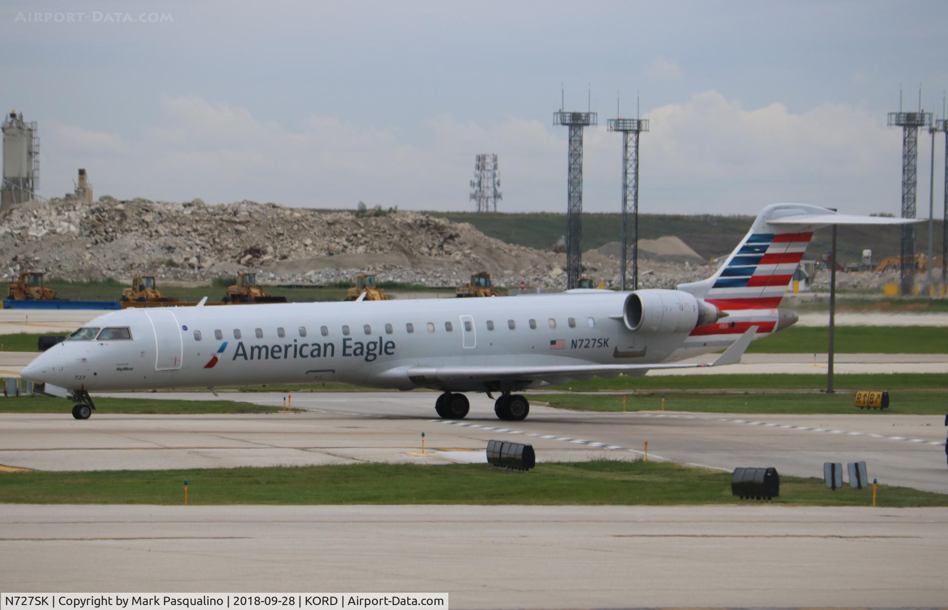 N727SK, 2005 Bombardier CRJ-701ER (CL-600-2C10) Regional Jet C/N 10191, CL-600-2C10