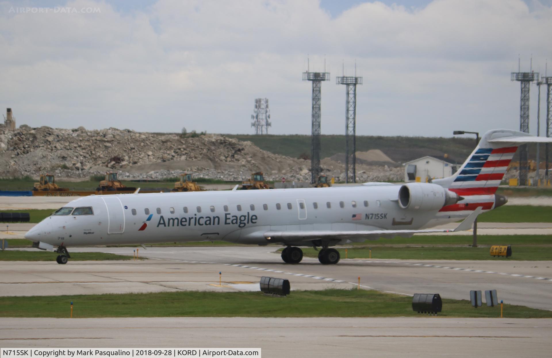 N715SK, 2004 Bombardier CRJ-700 (CL-600-2C10) Regional Jet C/N 10179, CL-600-2C10