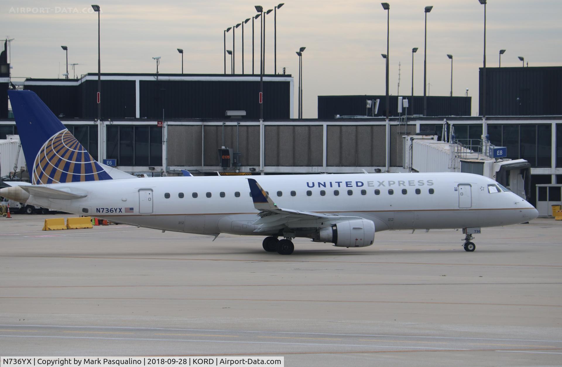 N736YX, 2016 Embraer 170LR (ERJ-170-100LR) C/N 17000541, ERJ-170-200LR