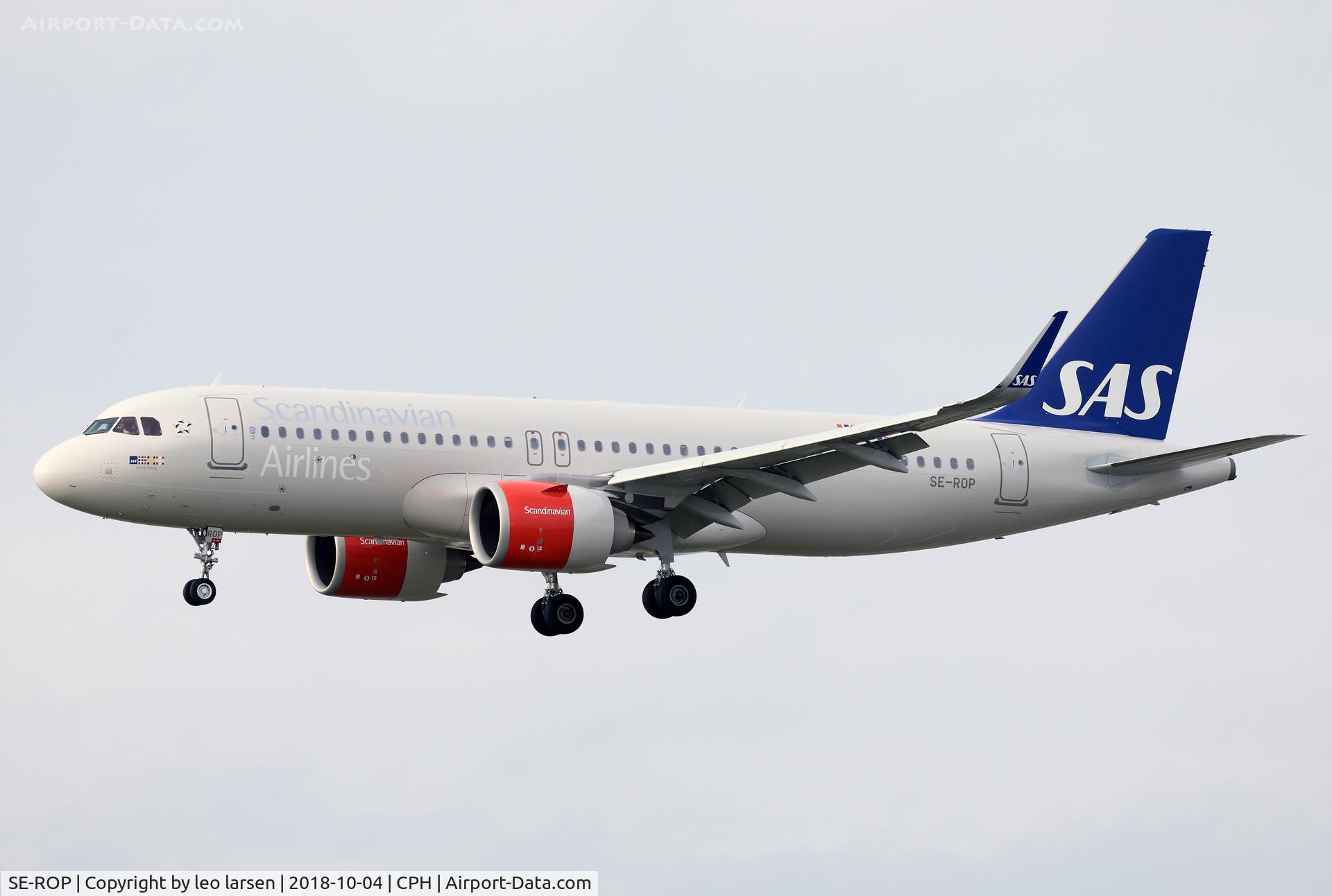 SE-ROP, 2018 Airbus A320-251N C/N 8350, Copenhagen 4.10.2018