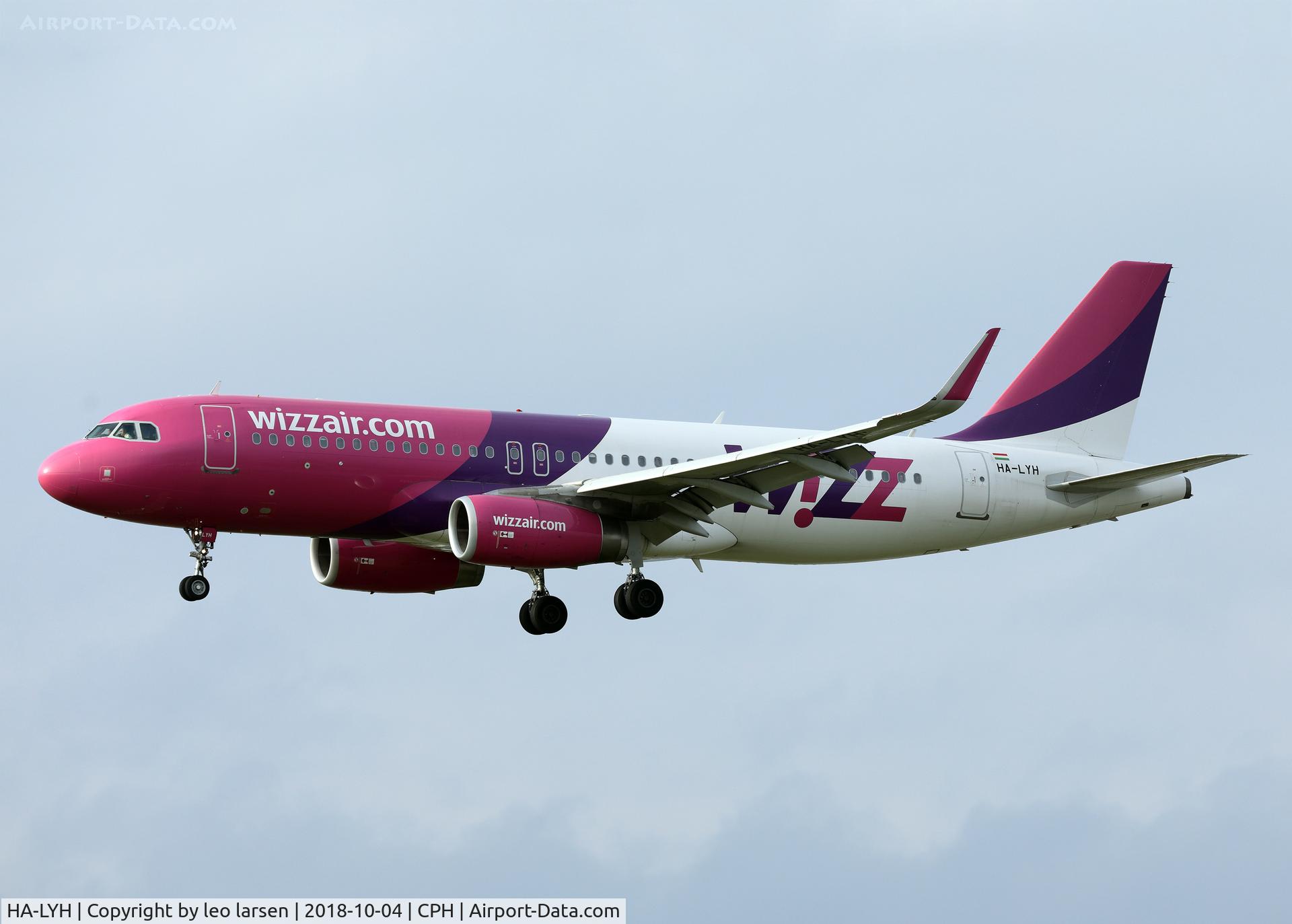 HA-LYH, 2014 Airbus A320-232 C/N 6235, Copenhagen 4.10.2018