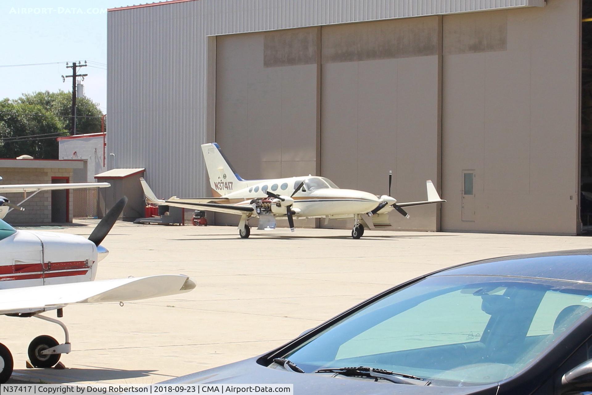 N37417, 1977 Cessna 421C Golden Eagle C/N 421C0344, 1977 Cessna 421C GOLDEN EAGLE, two Continental GTSO-520-F, -K 435 Hp each