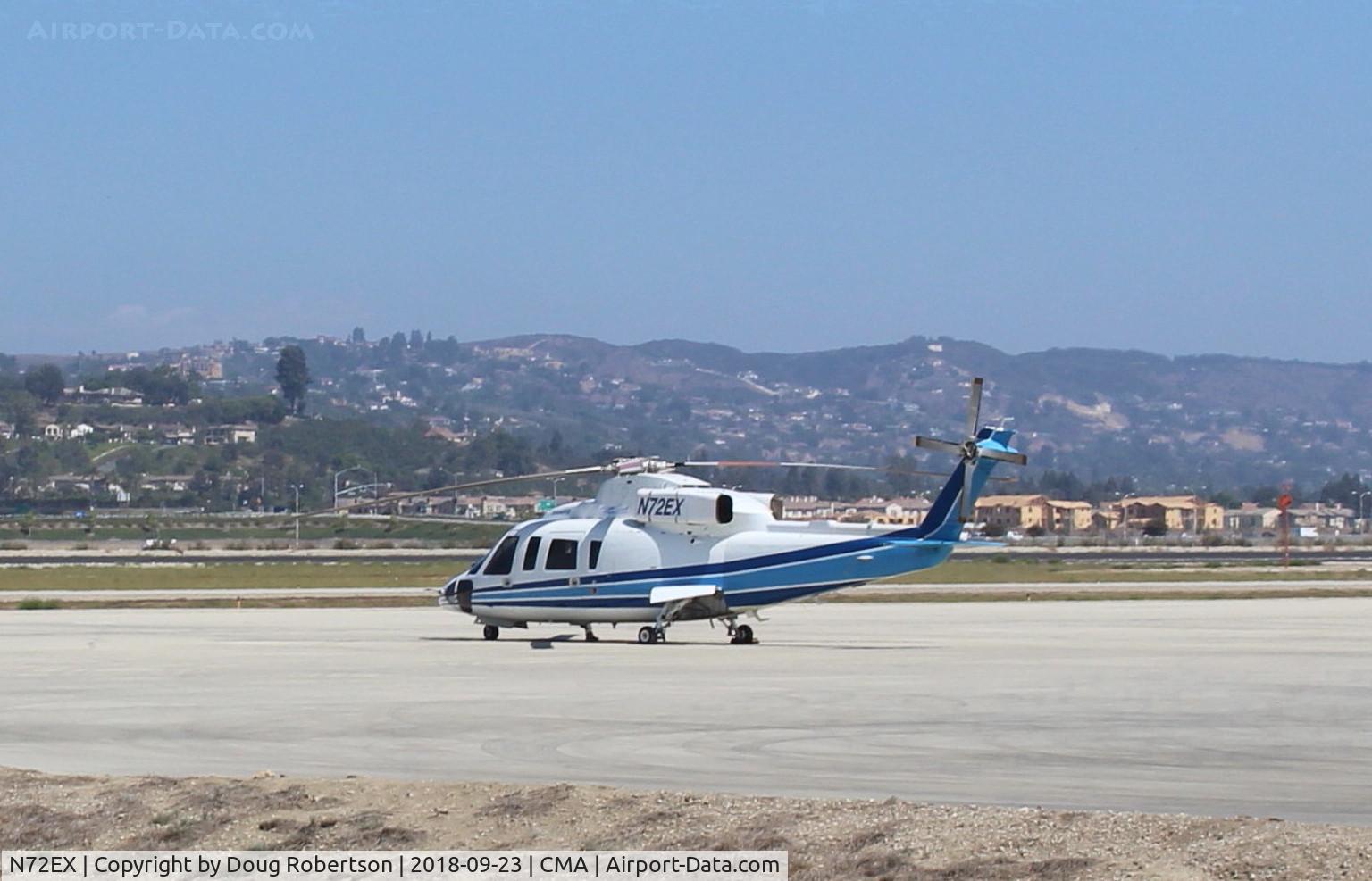 N72EX, 1991 Sikorsky S-76B C/N 760379, 1991 Sikorsky S-76B, two Pratt & Whitney PT6 series Turbo-shafts, on SUN AIR ramp