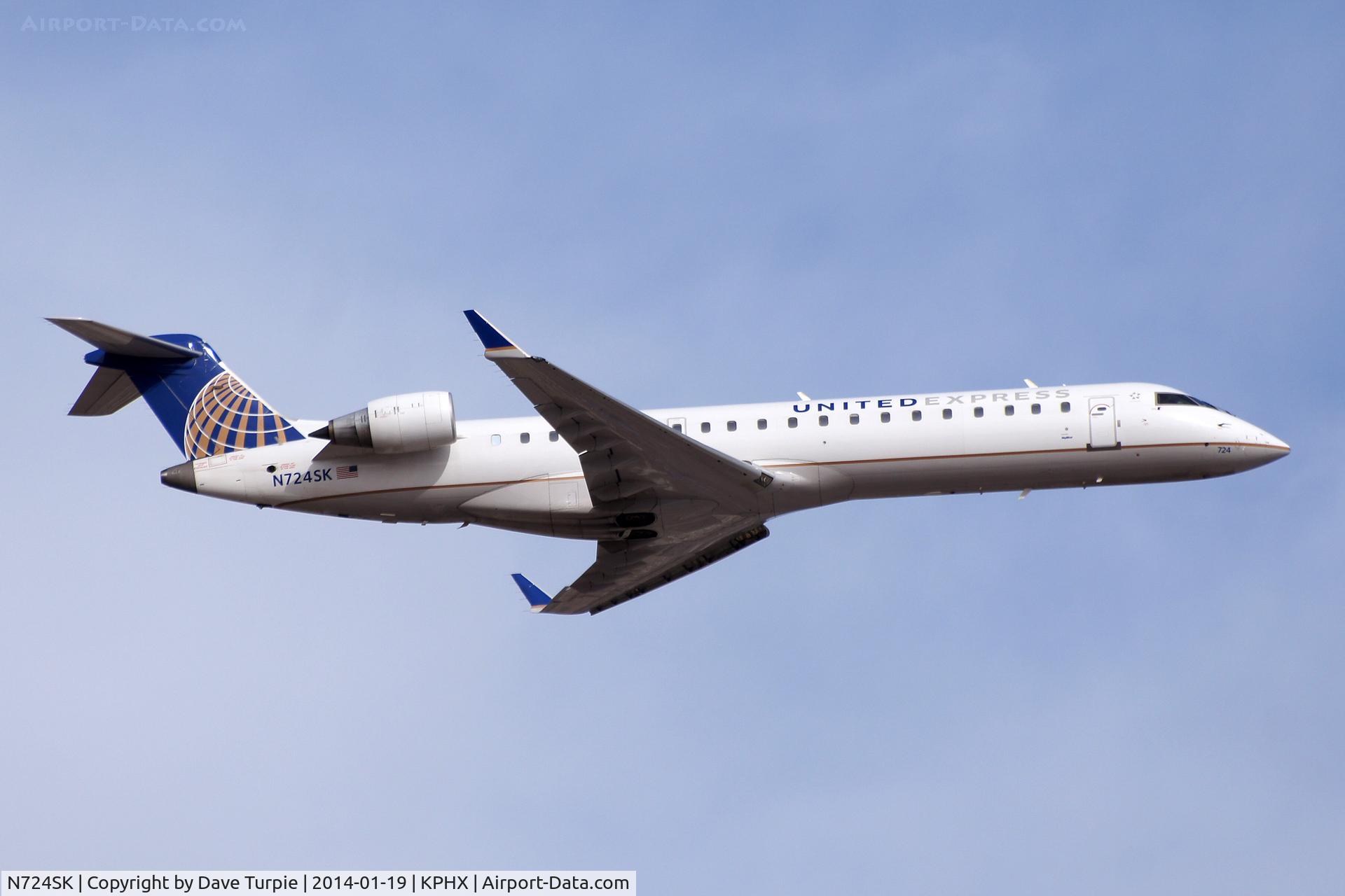 N724SK, 2004 Bombardier CRJ-700 (CL-600-2C10) Regional Jet C/N 10189, No comment.