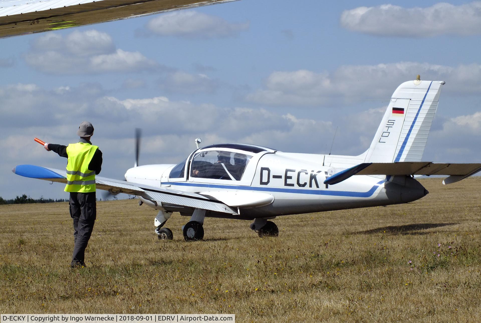 D-ECKY, Socata Rallye 180GT Gaillard C/N 13010, SOCATA MS.893E Rallye 180GT Gaillard at the 2018 Flugplatzfest Wershofen