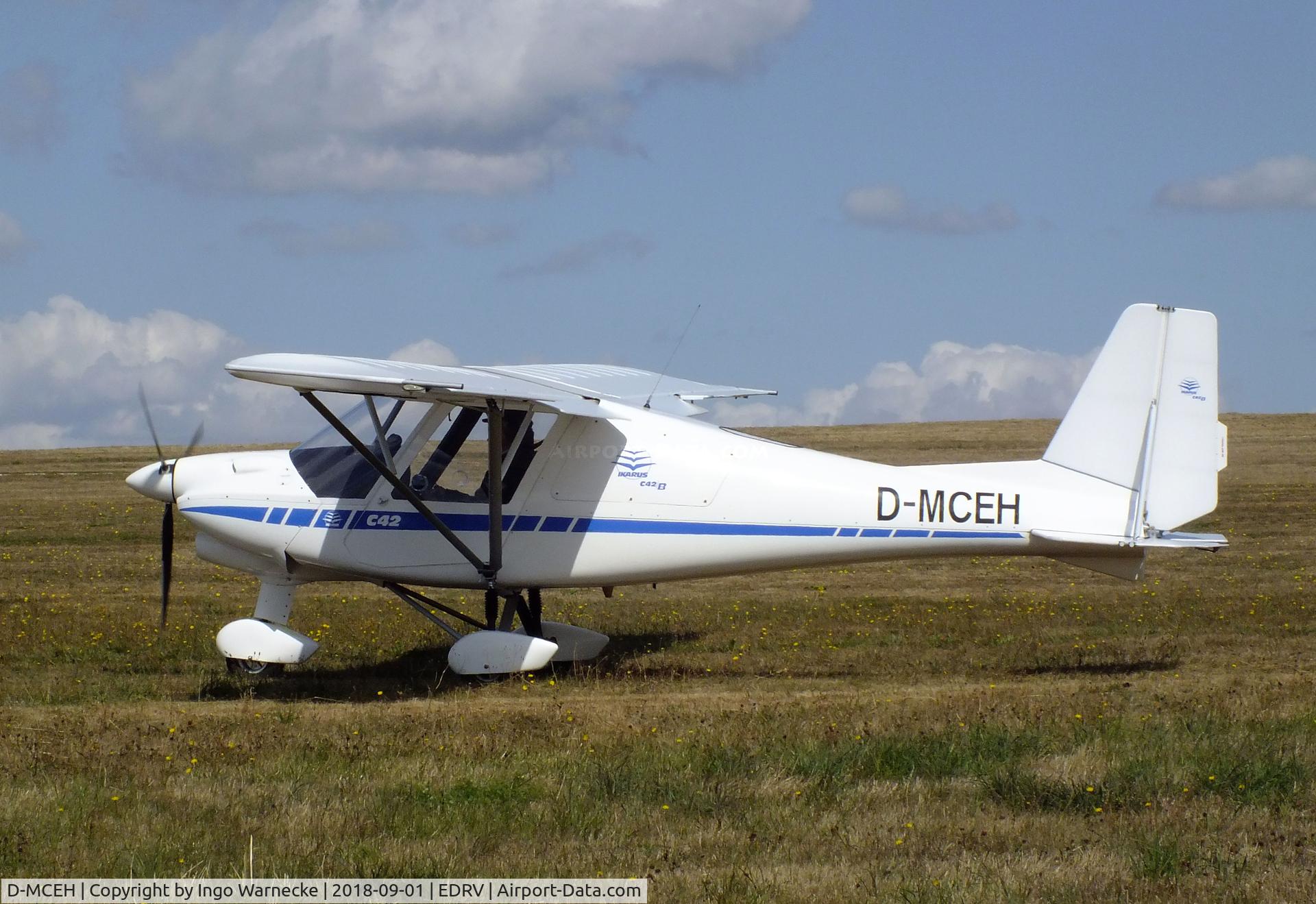 D-MCEH, Comco  Ikarus C42B C/N 000, Comco Ikarus C42B Cyclone at the 2018 Flugplatzfest Wershofen