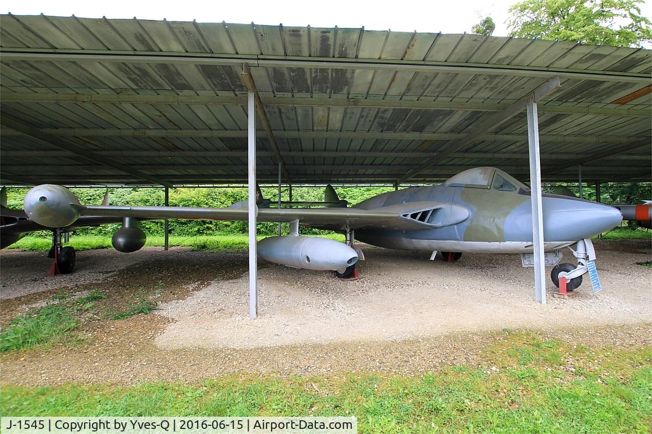 J-1545, De Havilland (F+W Emmen) DH-112 Venom FB.50 C/N 755, De Havilland (F+W Emmen) DH-112 Venom FB.50, Savigny-Les Beaune Museum