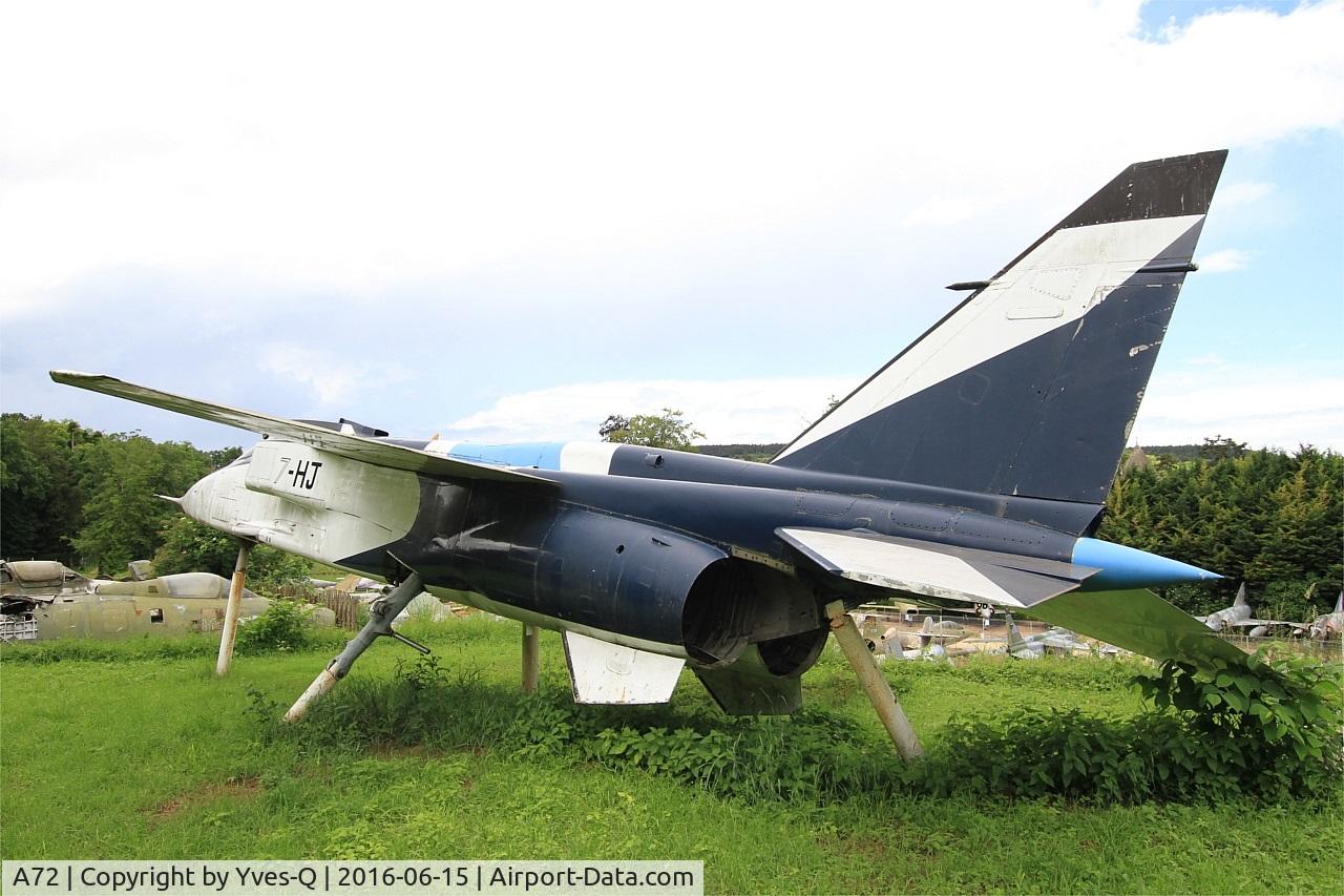 A72, Sepecat Jaguar A C/N A72, Sepecat Jaguar A, Savigny-Les Beaune Museum