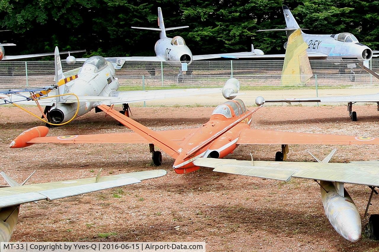 MT-33, Fouga CM-170R Magister C/N 290, Fouga CM-170R Magister, Savigny-Les Beaune Museum