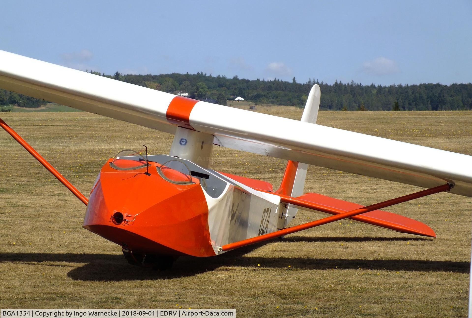 BGA1354, 1959 Slingsby T-21B Sedbergh TX.1 C/N 1162, Slingsby T-21B Sedbergh at the 2018 Flugplatzfest Wershofen