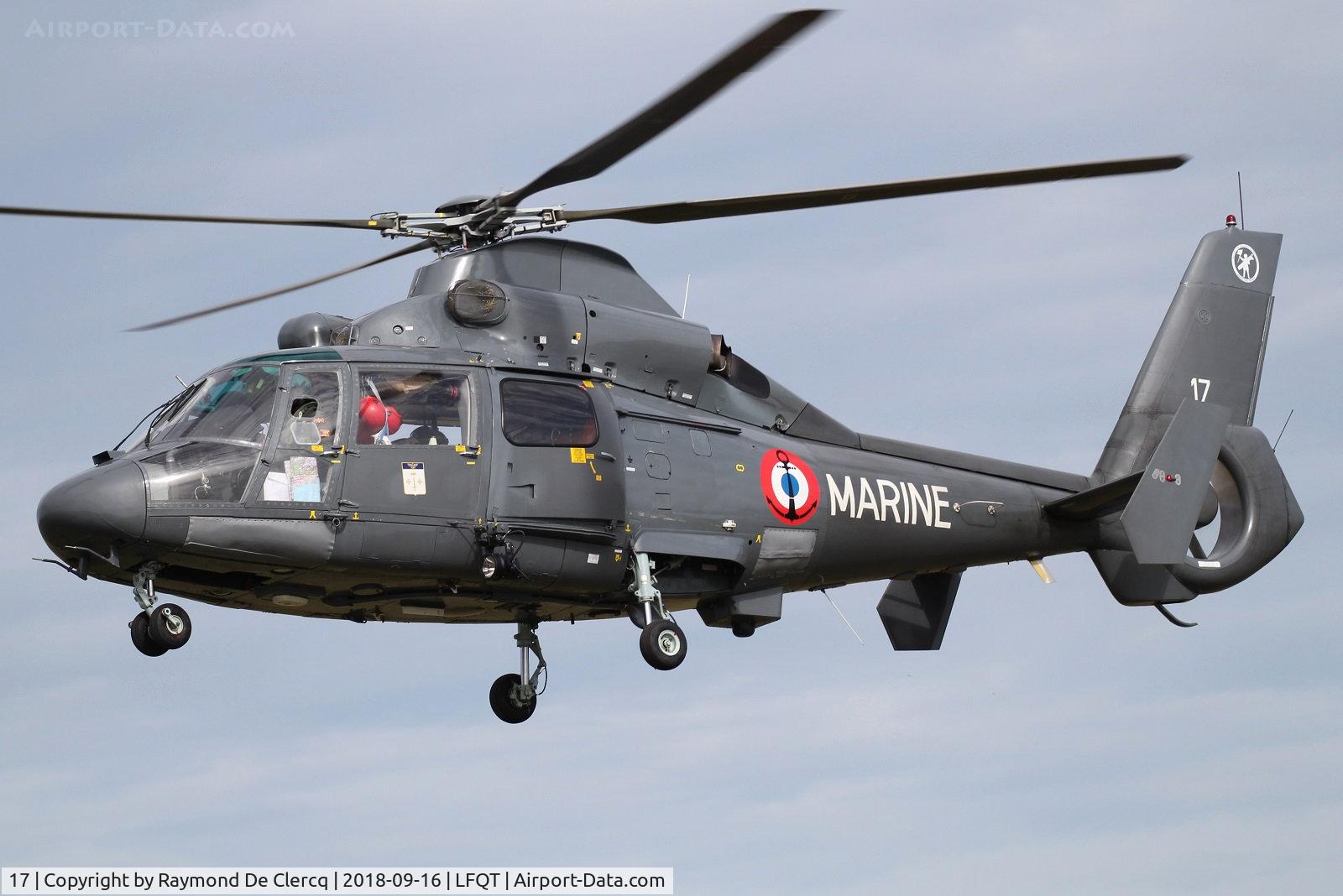 17, Aérospatiale SA-365N Dauphin C/N 6017, Flandre Lys Airshow at Merville.