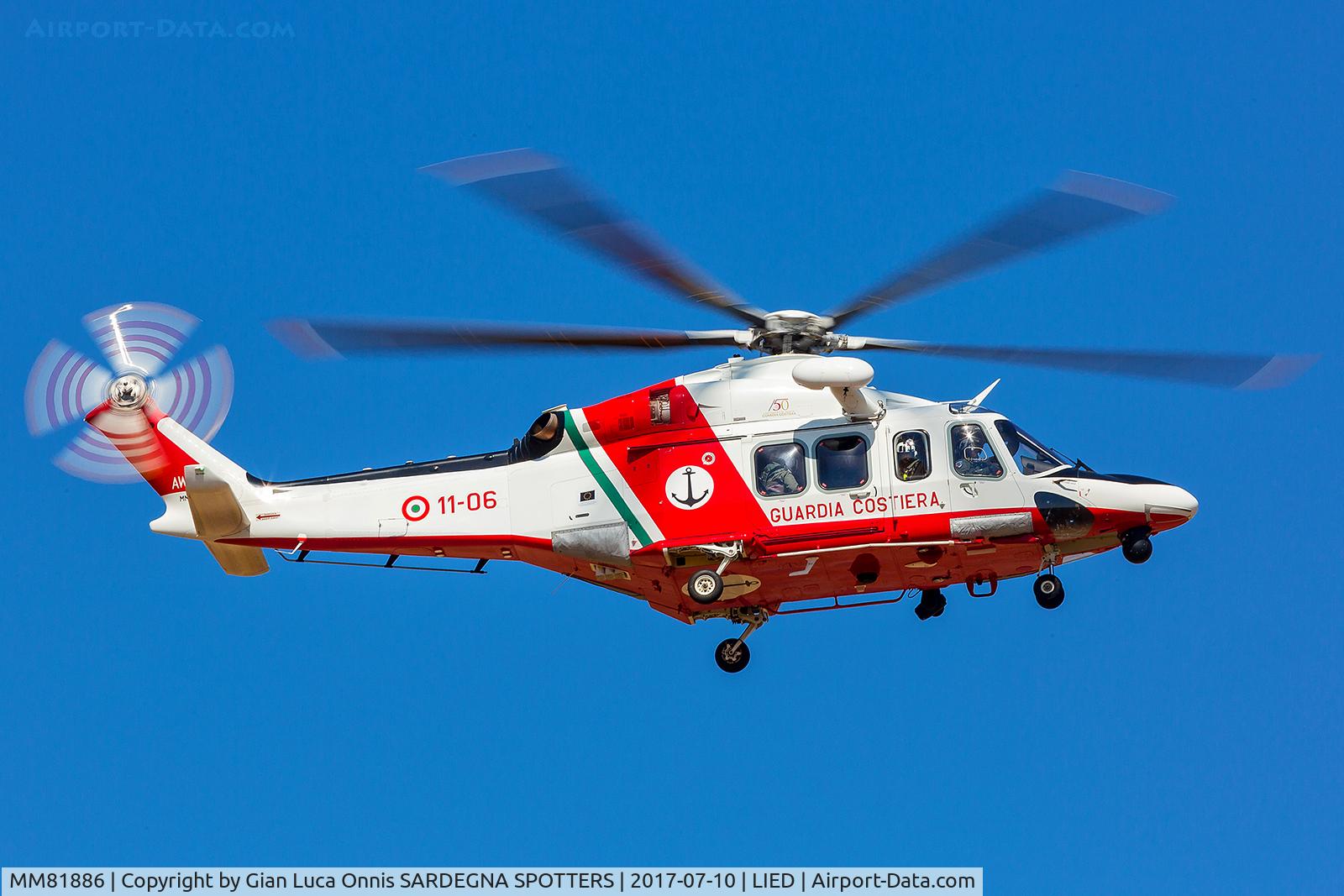 MM81886, AgustaWestland AW-139CP Nemo C/N 31594, landing