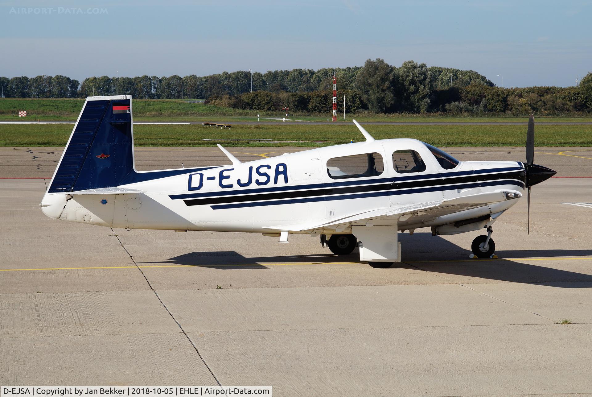 D-EJSA, Mooney M20J 201 MSE 201 C/N 24-3348, Lelystad Airport