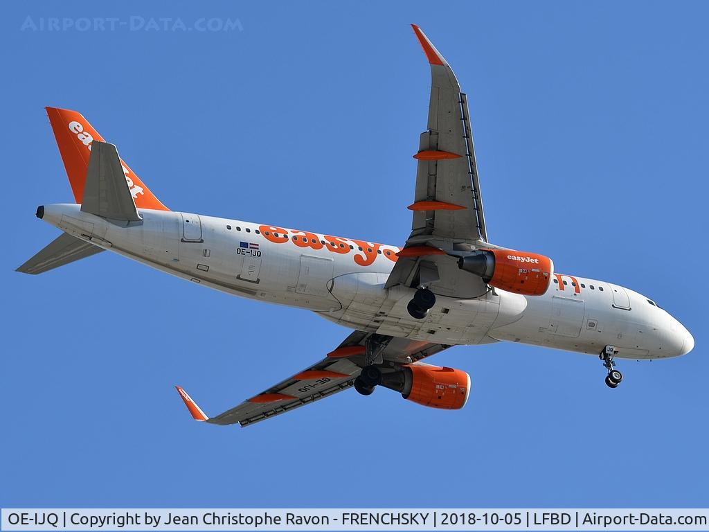 OE-IJQ, 2013 Airbus A320-214 C/N 5757, U21771 from BCN landing runay 23