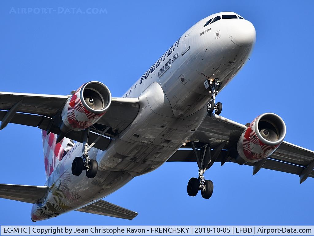 EC-MTC, 2004 Airbus A319-111 C/N 2258, from Munich, V72427 landing runway 23