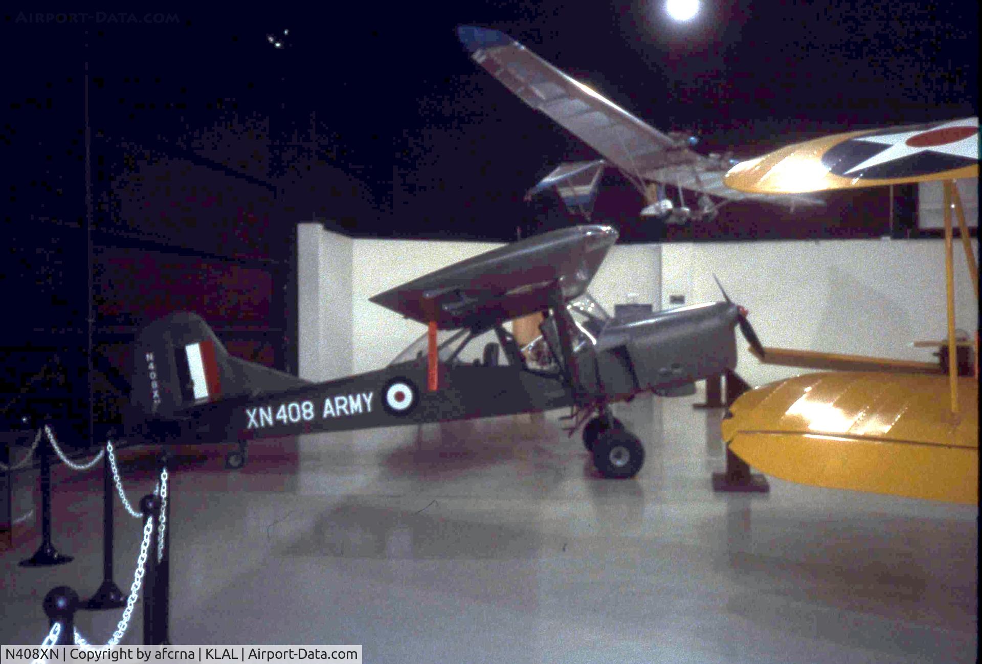 N408XN, 1955 Auster AOP.9 C/N B5/10/126, SUN 'N FUN (EAA) MUSEUM