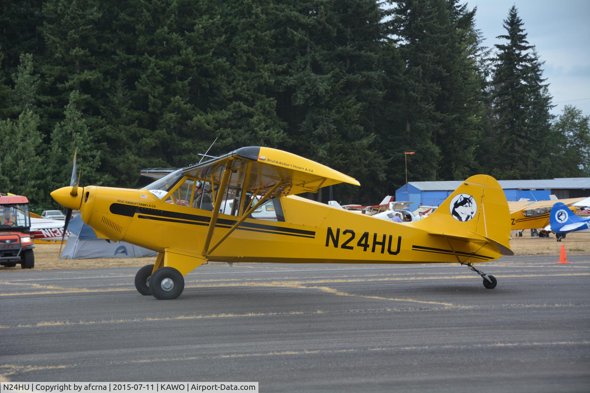 N24HU, 1998 Aviat A-1A Husky C/N 1403, EAA ARLINGTON FLY-IN