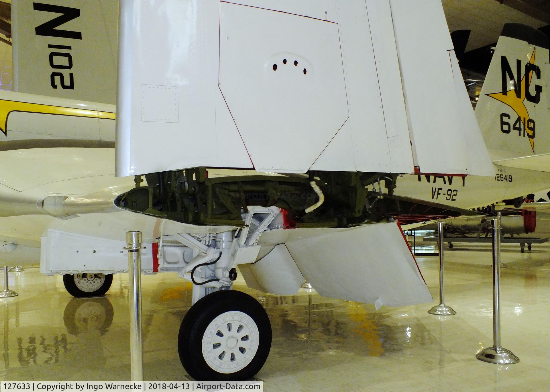 127633, McDonnell F2H-4 Banshee C/N Not found 127633, McDonnell F2H-4 Banshee at the NMNA, Pensacola FL