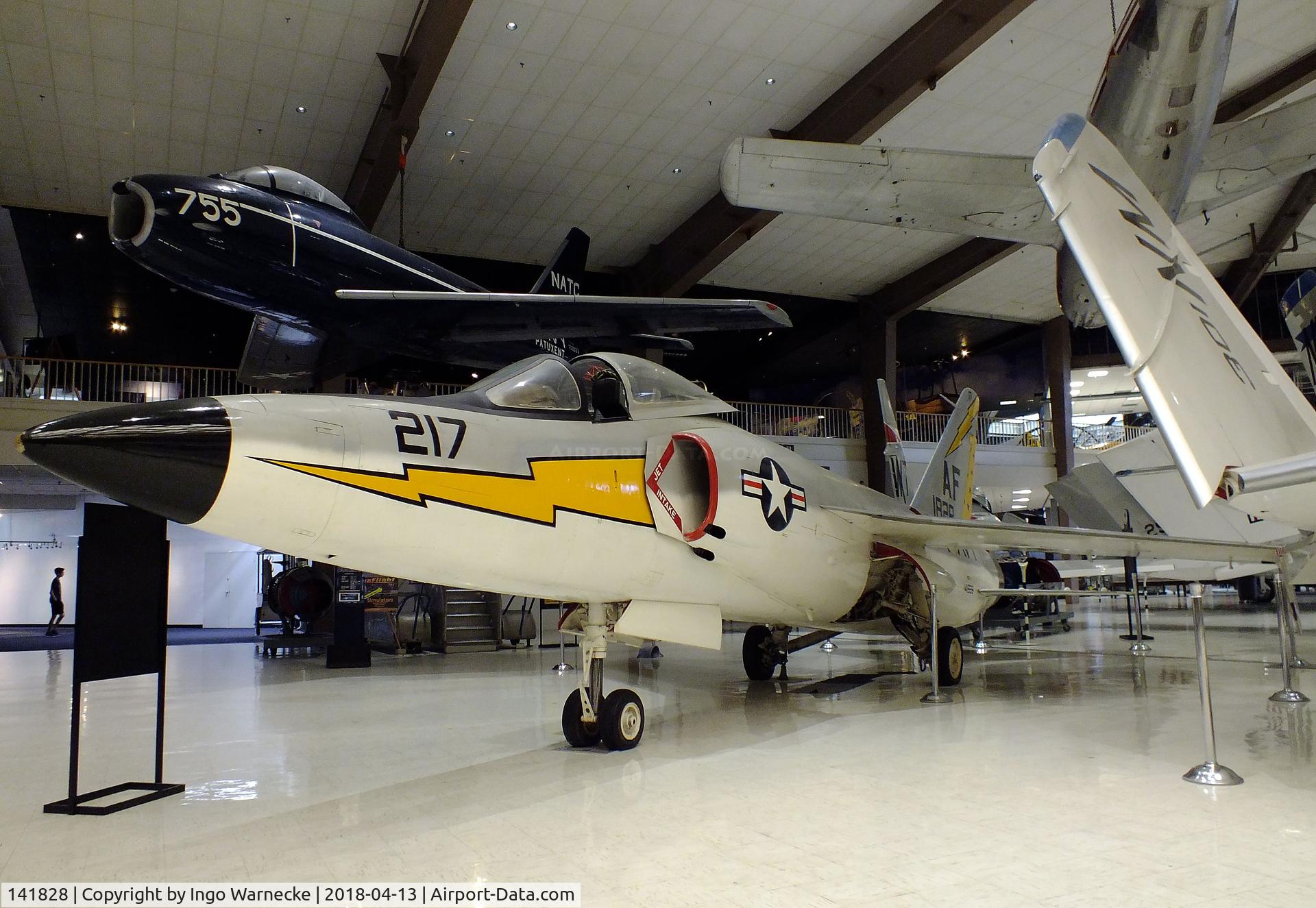 141828, Grumman F11F-1 Tiger C/N 145, Grumman F11F-1 (F-11A) Tiger at the NMNA, Pensacola FL