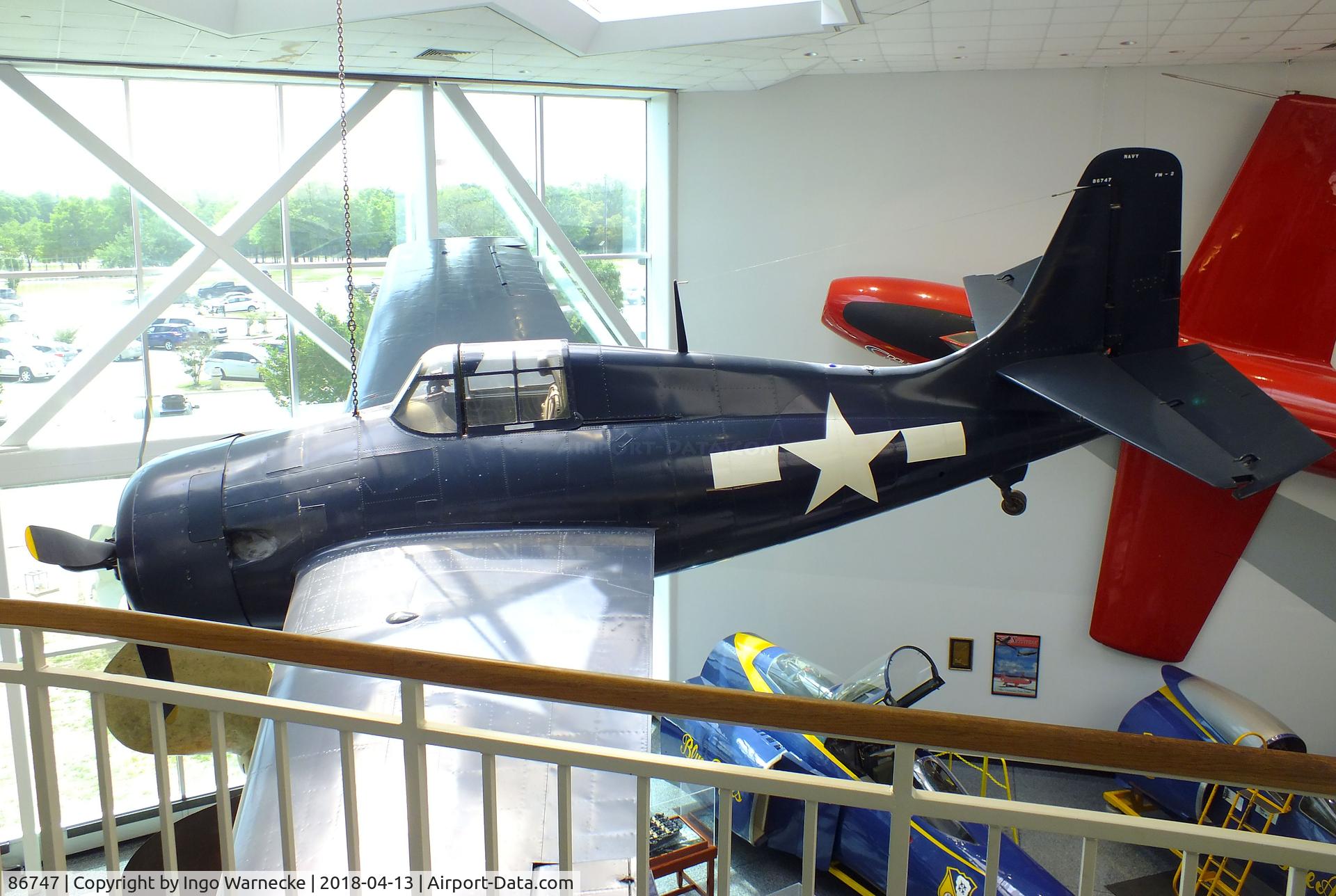 86747, General Motors (Grumman) FM-2 Wildcat C/N 5805, Grumman (General Motors) FM-2 (F4F) Wildcat at the NMNA, Pensacola FL