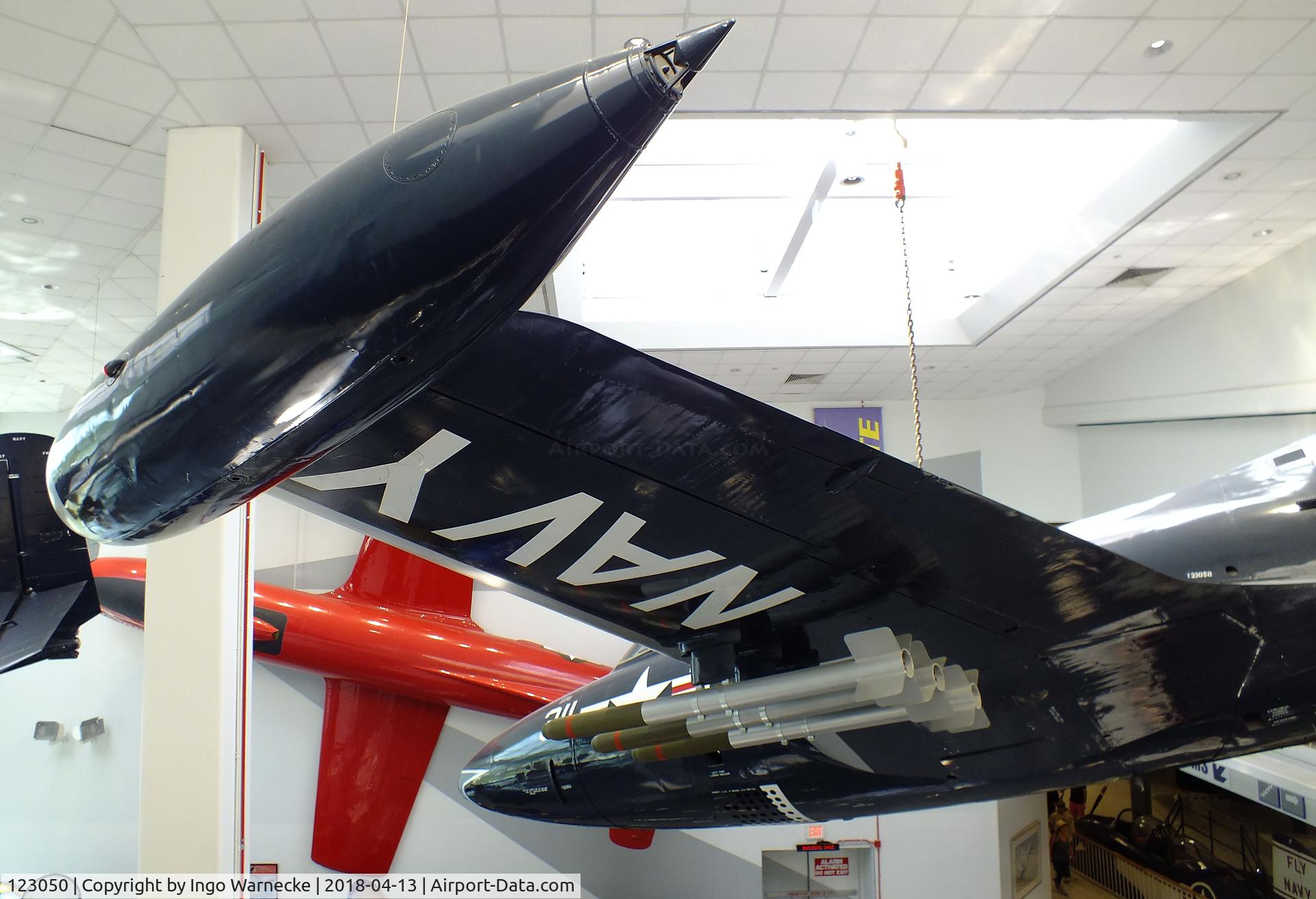 123050, Grumman F9F-2 Panther C/N K-65, Grumman F9F-2 Panther at the NMNA, Pensacola FL