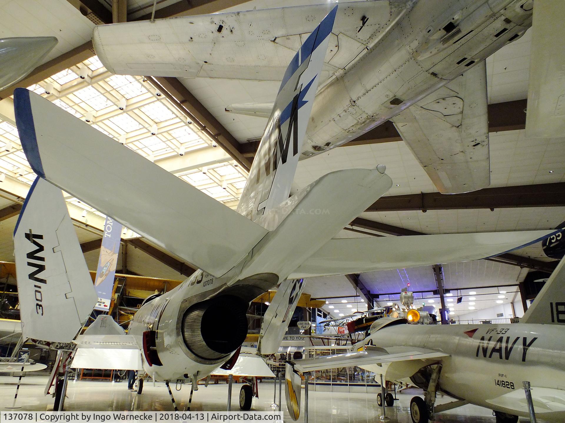 137078, McDonnell MF-3B Demon C/N 259, McDonnell MF-3B (F3H-2M) Demon at the NMNA, Pensacola FL