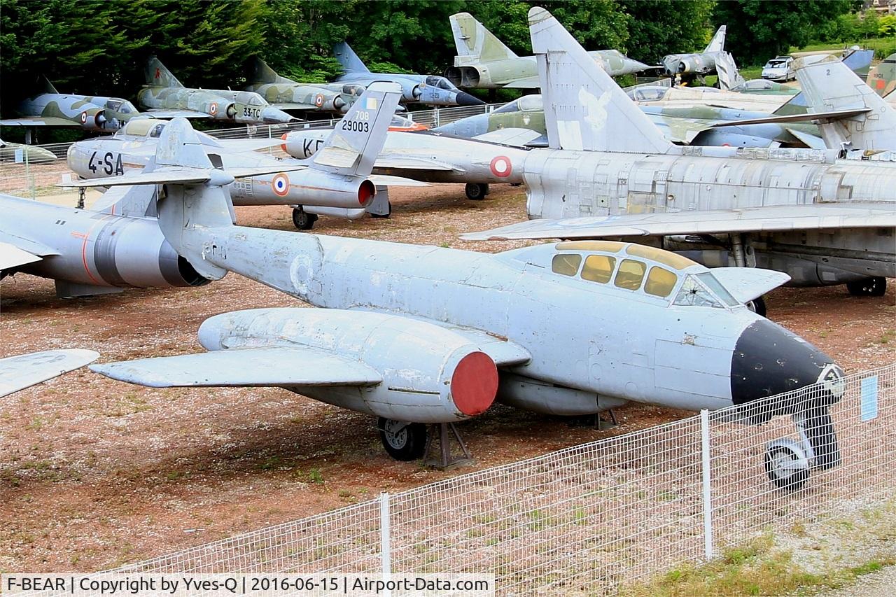 F-BEAR, Gloster Meteor T.7 C/N G-7133, Gloster Meteor T.7, Savigny-Les Beaune Museum