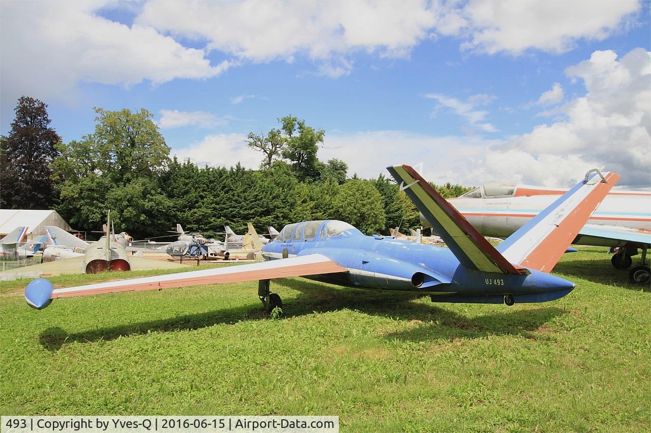 493, Fouga CM-170R Magister C/N 14, Fouga CM-170R Magister, Savigny-Les Beaune Museum