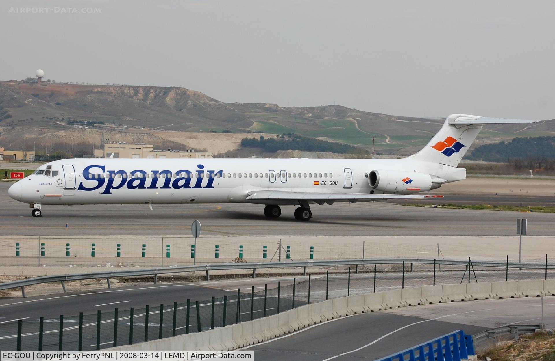 EC-GOU, 1991 McDonnell Douglas MD-83 (DC-9-83) C/N 53198, Spanair MD83 still flying in Iran with ATA Airlines.
