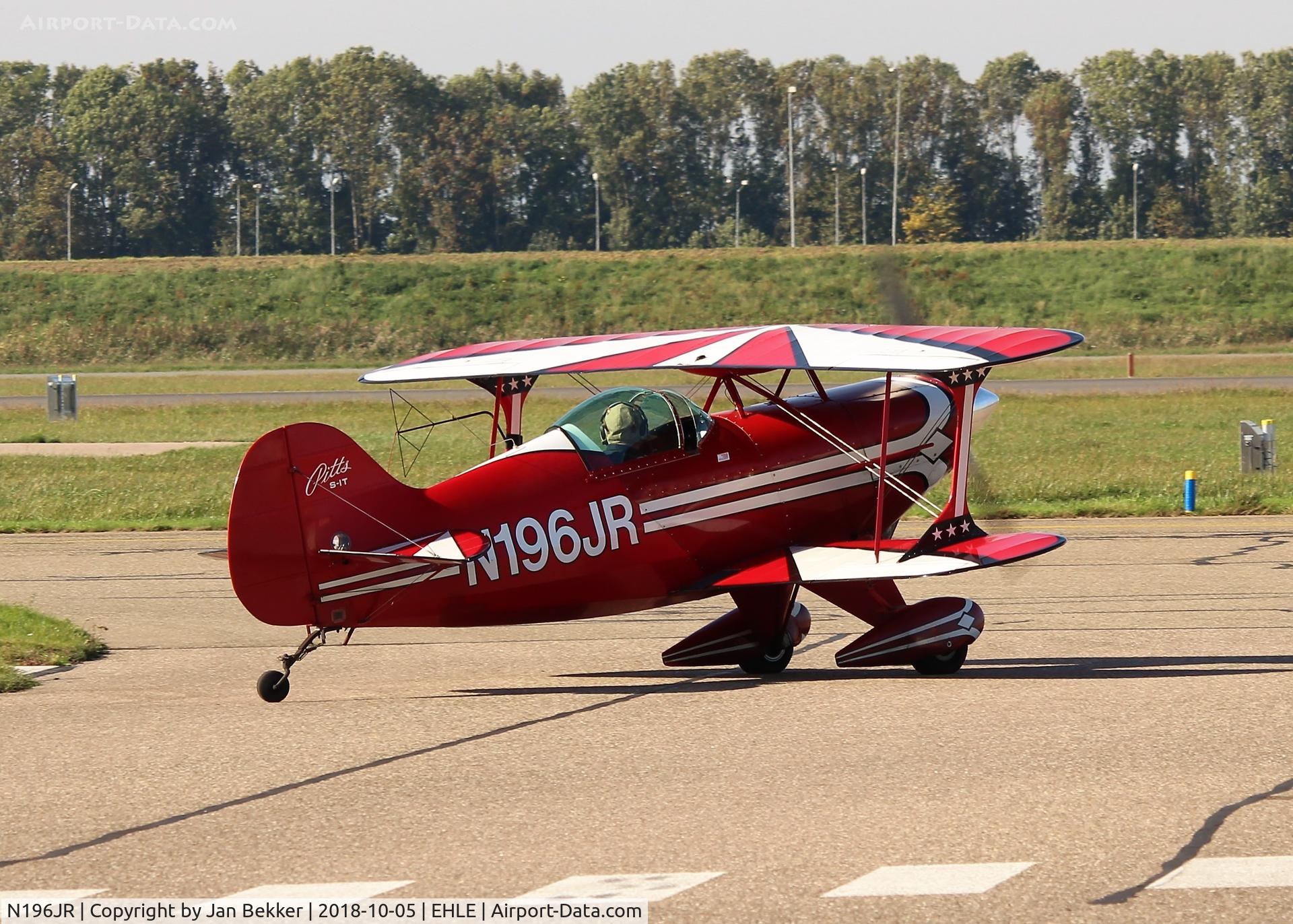 N196JR, 1983 Aerotek Pitts S-1T Special C/N 1019, Lelystad Airport