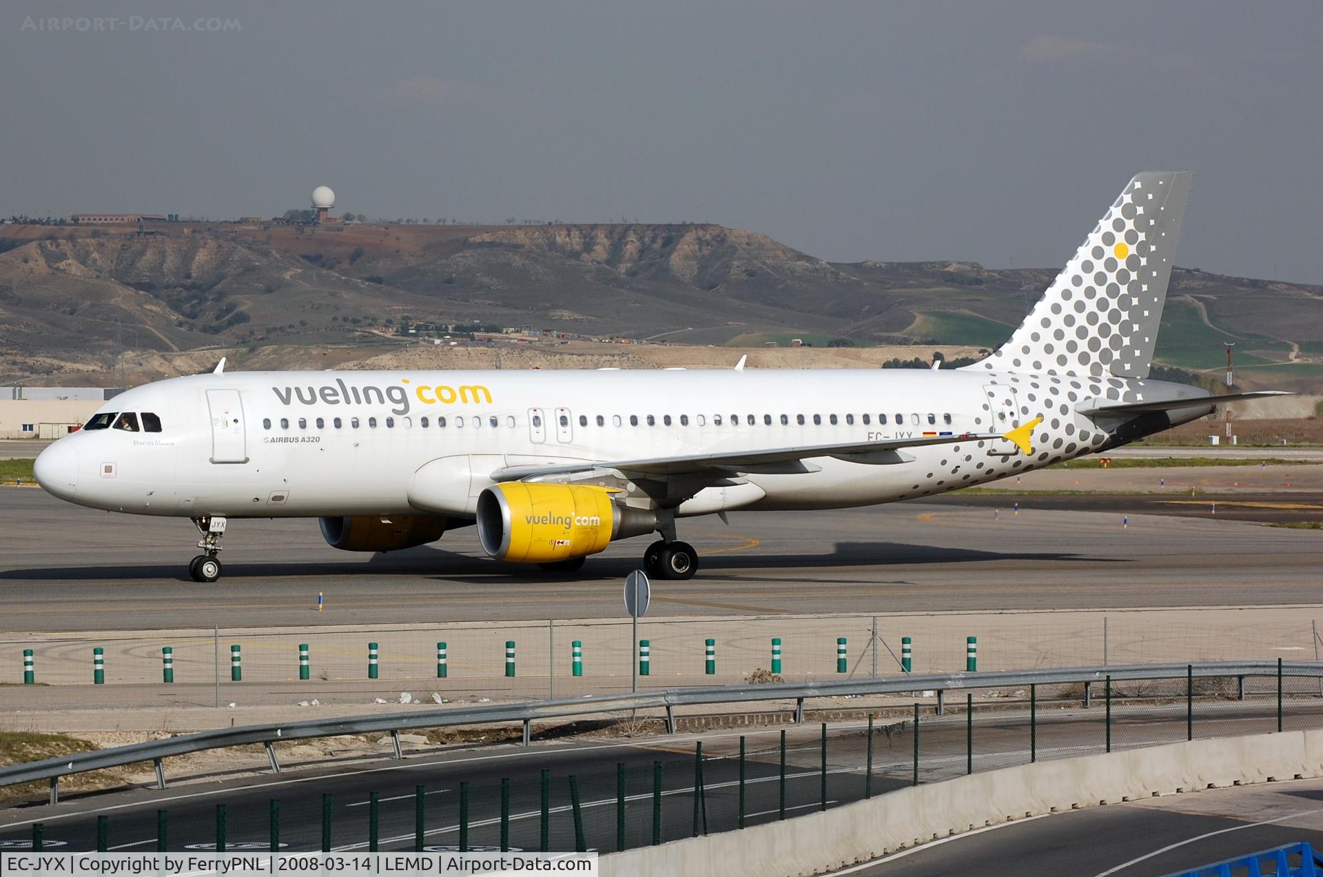 EC-JYX, 2006 Airbus A320-214 C/N 2962, Vueling A320