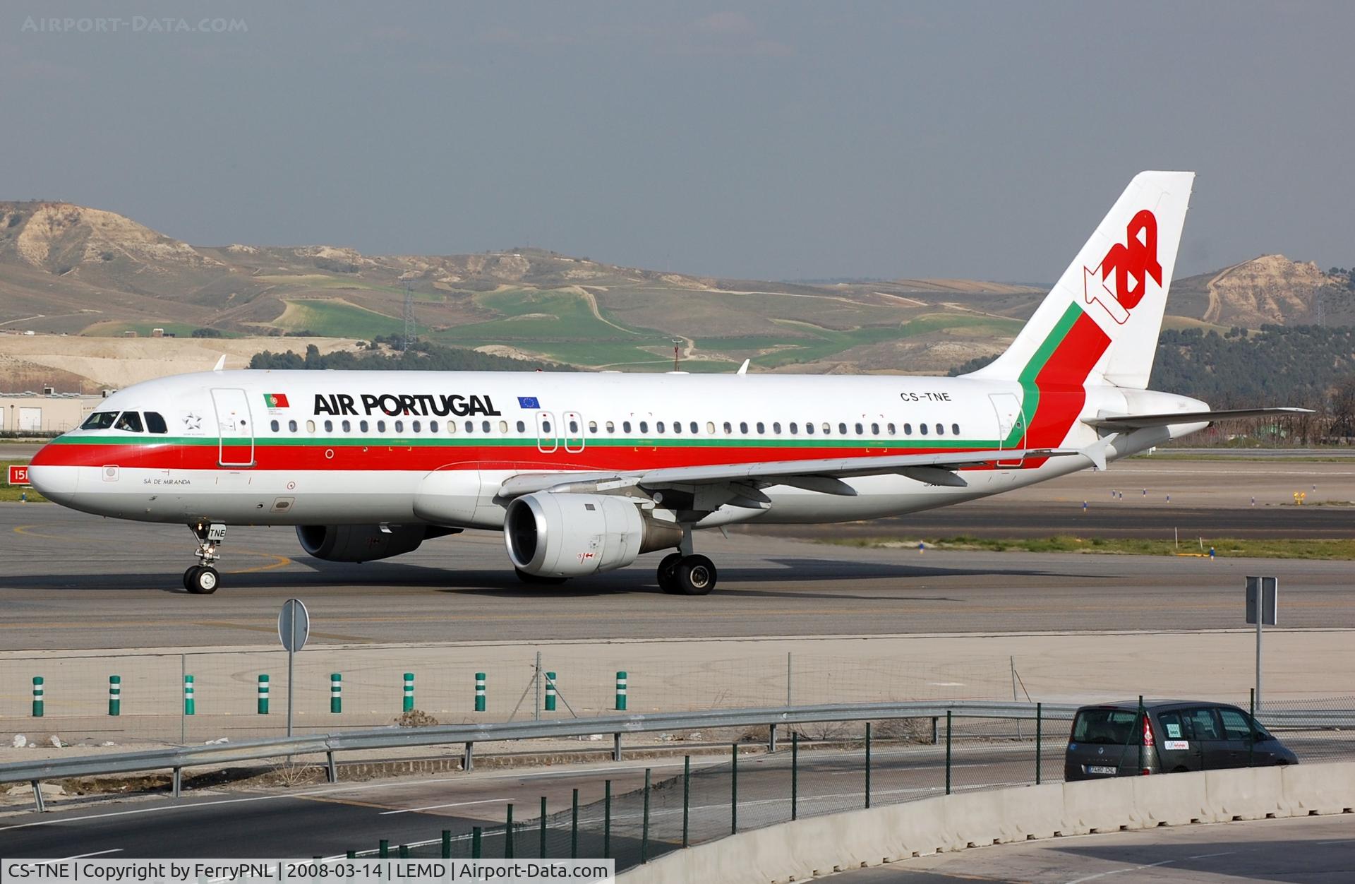 CS-TNE, 1992 Airbus A320-211 C/N 395, TAP Air Portugal A320