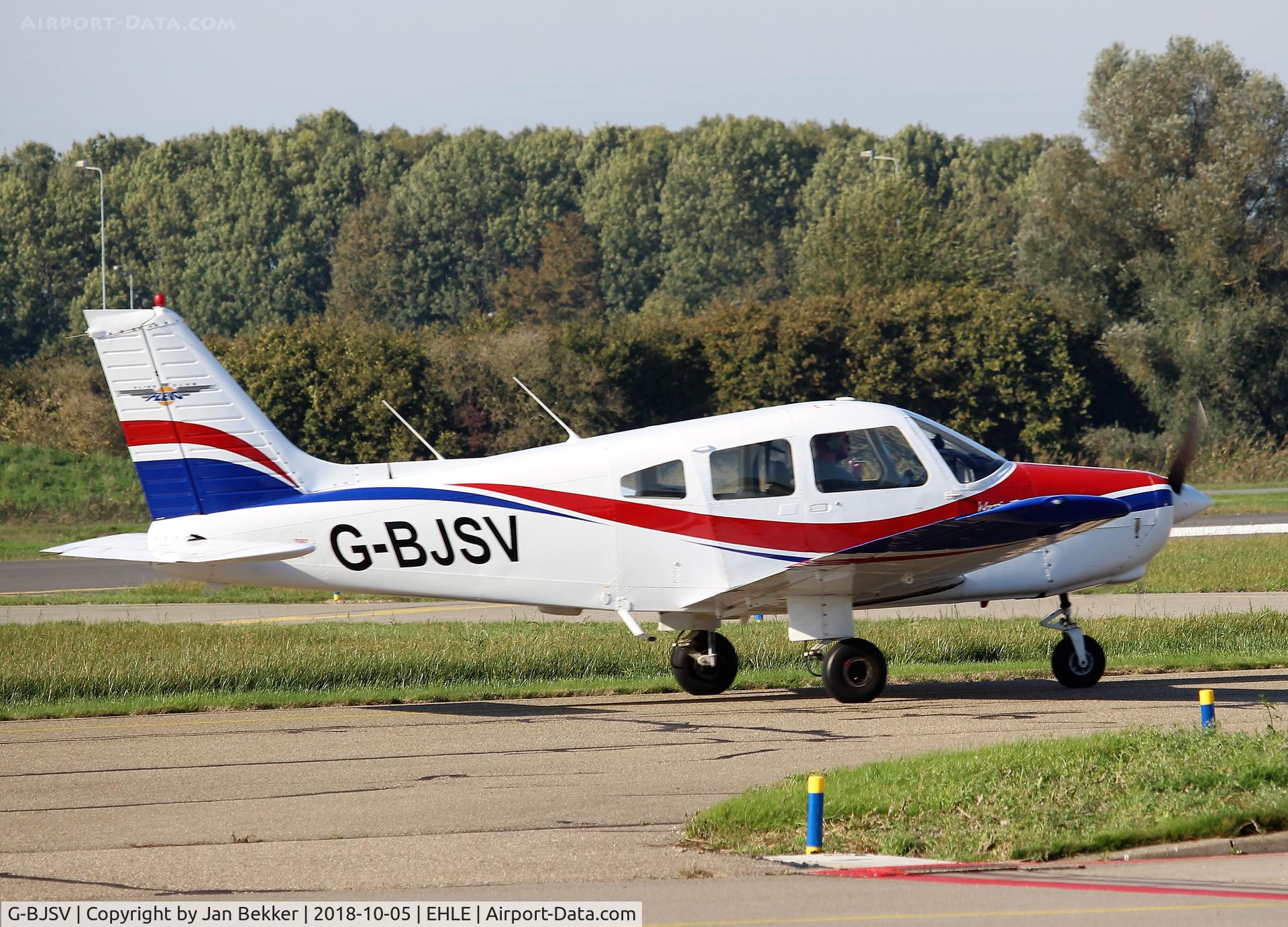 G-BJSV, 1980 Piper PA-28-161 Cherokee Warrior II C/N 28-8016229, Lelystad Airport