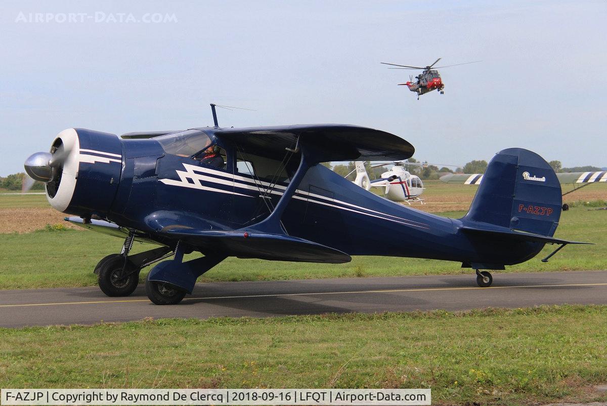 F-AZJP, 1944 Beech D17S Staggerwing C/N 6738, Flandre Lys Airshow at Merville.