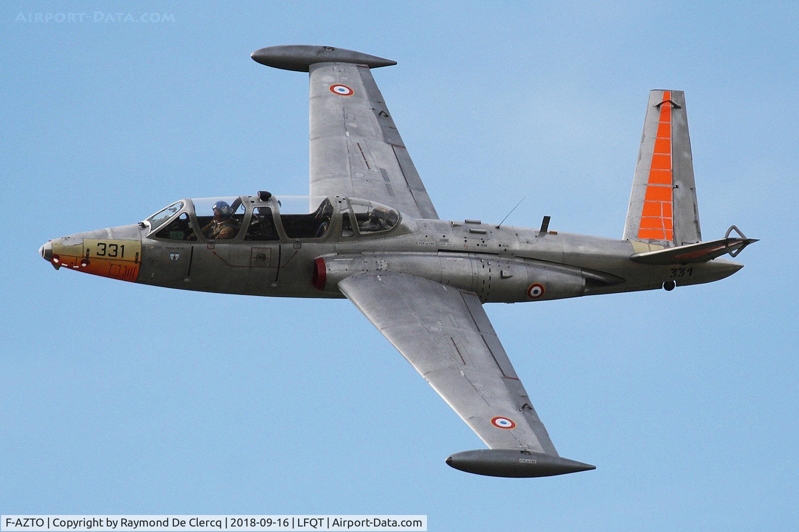 F-AZTO, Fouga CM-170R Magister C/N 331, Flandre Lys Airshow at Merville.