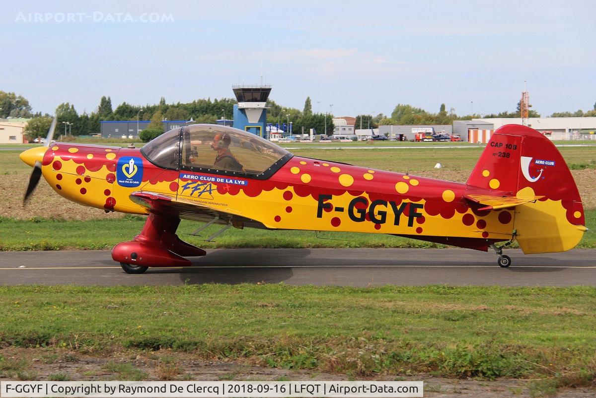 F-GGYF, Mudry CAP-10B C/N 238, Flandre Lys Airshow at Merville.
