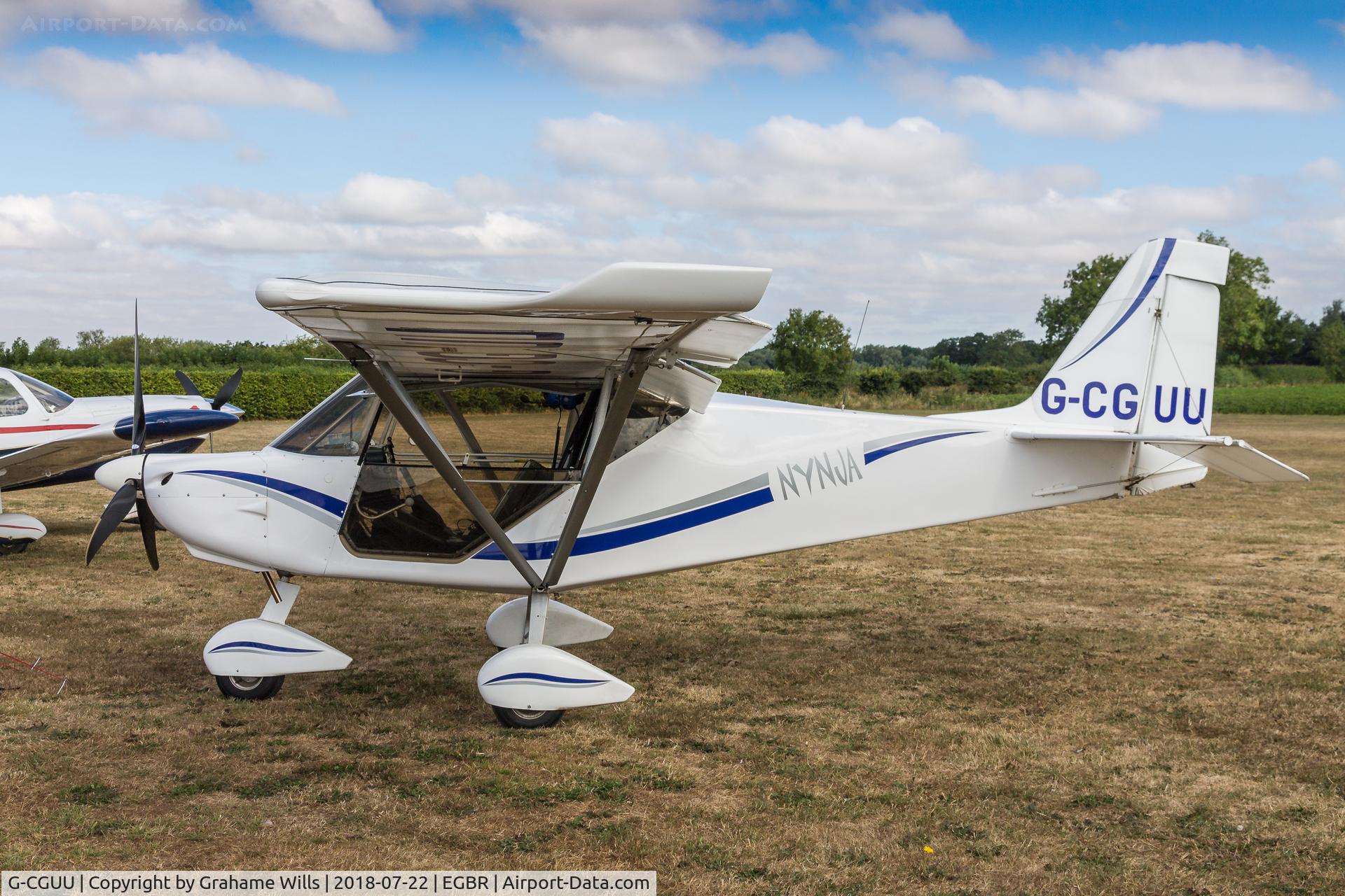 G-CGUU, 2011 Best Off Skyranger Nynja 912S(1) C/N BMAA/HB/605, Best Off Skyranger Nynja 912S(1) G-CGUU, Breighton 22/7/18