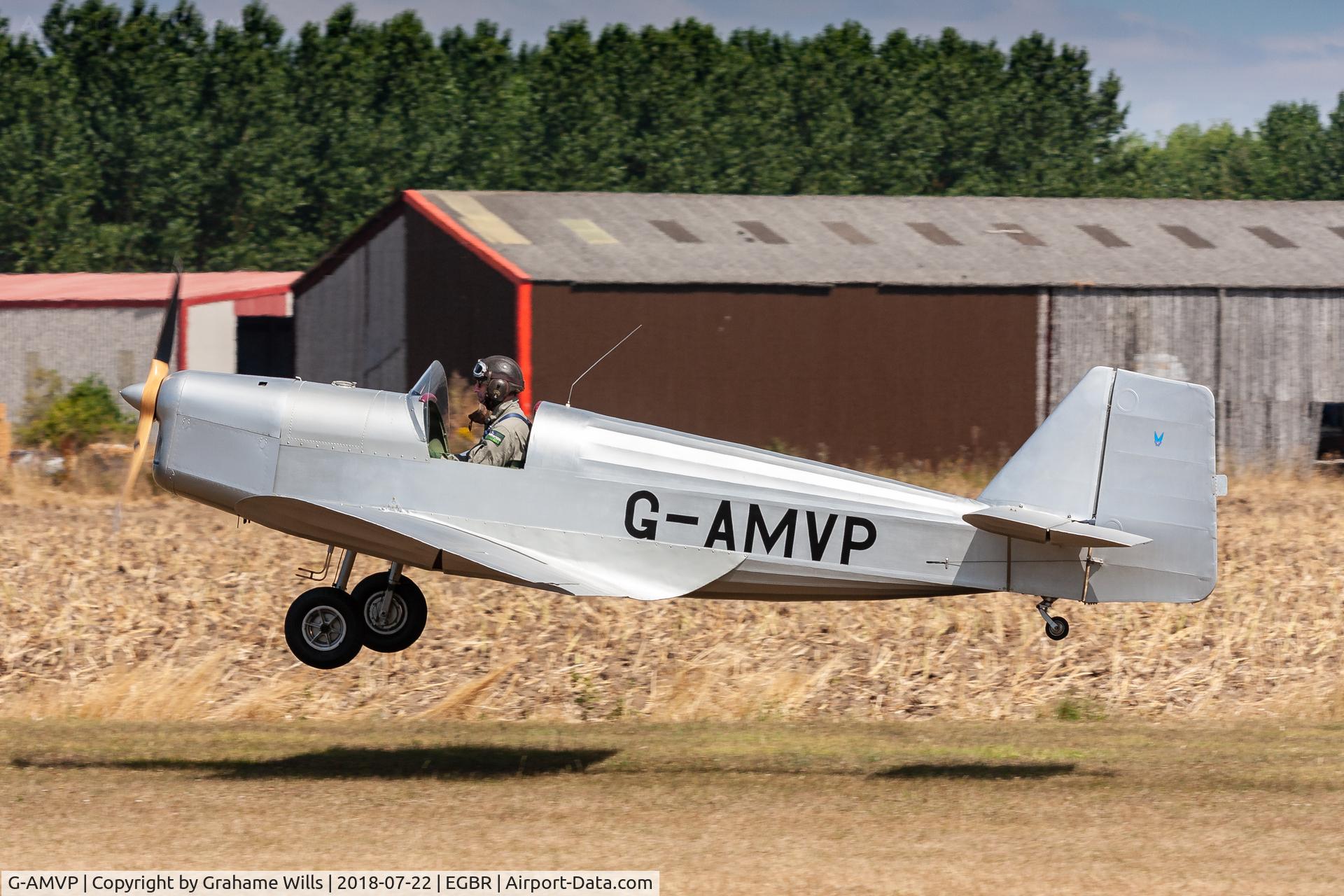 G-AMVP, 1952 Avions Fairey Tipsy Junior C/N J111, Tipsy Junior G-AMVP Real Aeroplane Company, Breighton 22/7/18