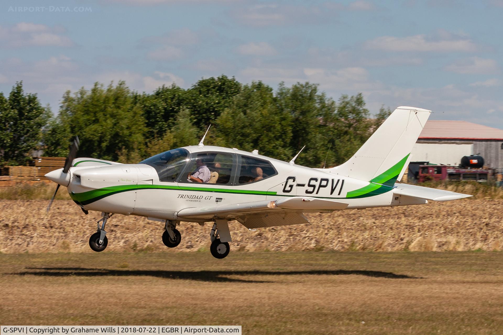 G-SPVI, 2002 Socata TB-20 Trinidad GT C/N 2168, SOCATA TB20 Trinidad G-SPVI TeeGee Group, Breighton 22/7/18