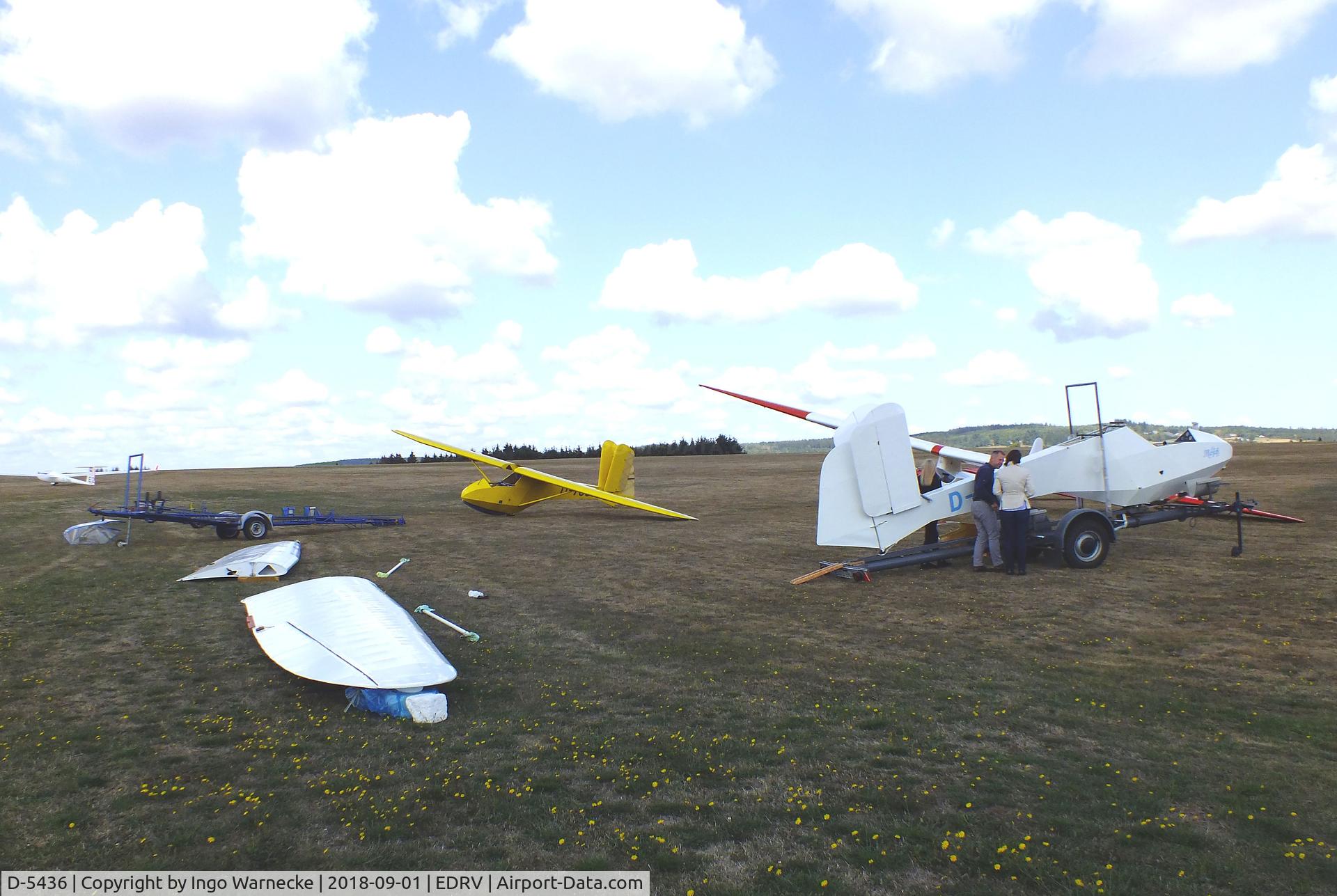 D-5436, 1955 Raab Doppelraab V C/N 001, Raab Doppelraab V at the 2018 Flugplatzfest Wershofen