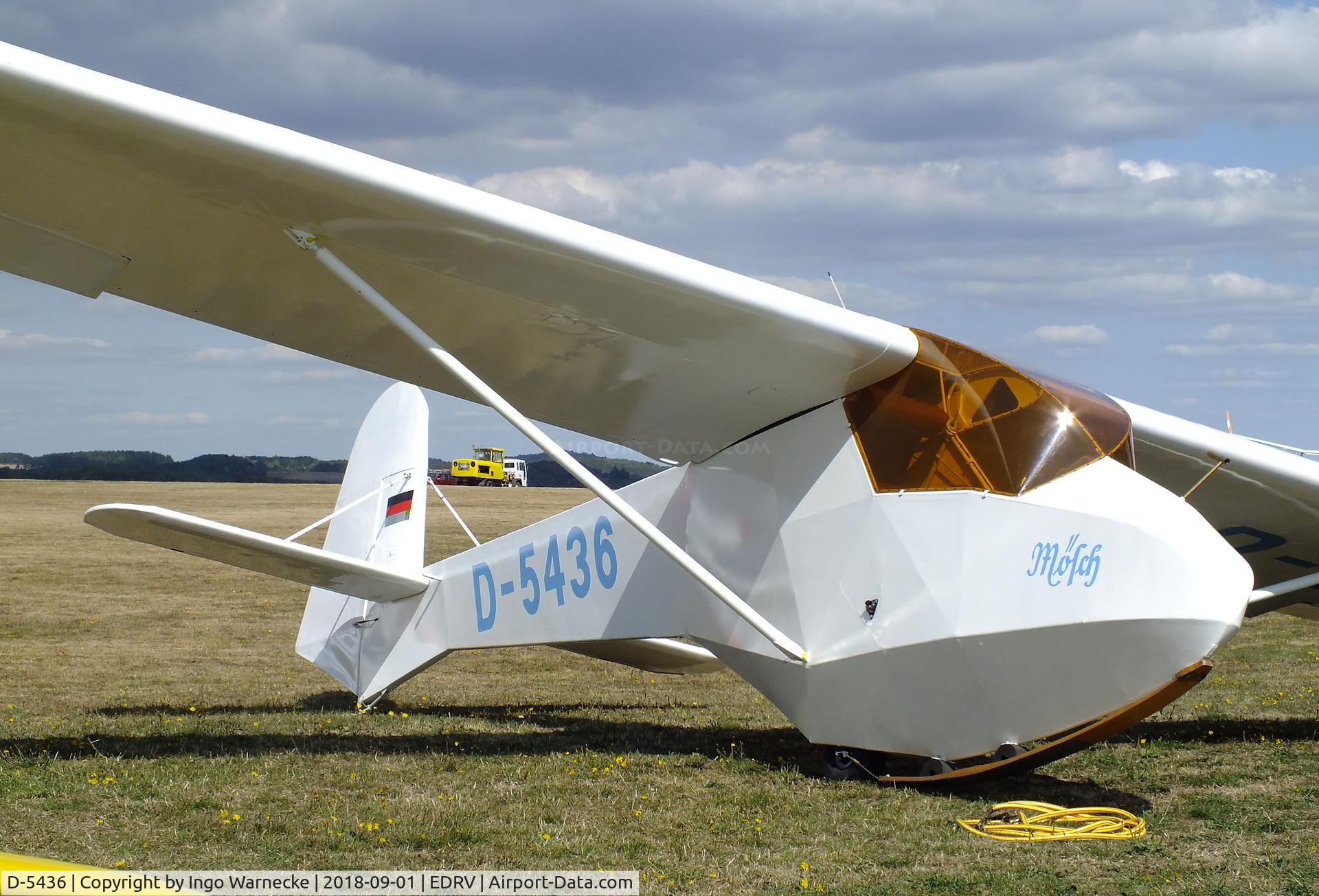 D-5436, 1955 Raab Doppelraab V C/N 001, Raab Doppelraab V at the 2018 Flugplatzfest Wershofen