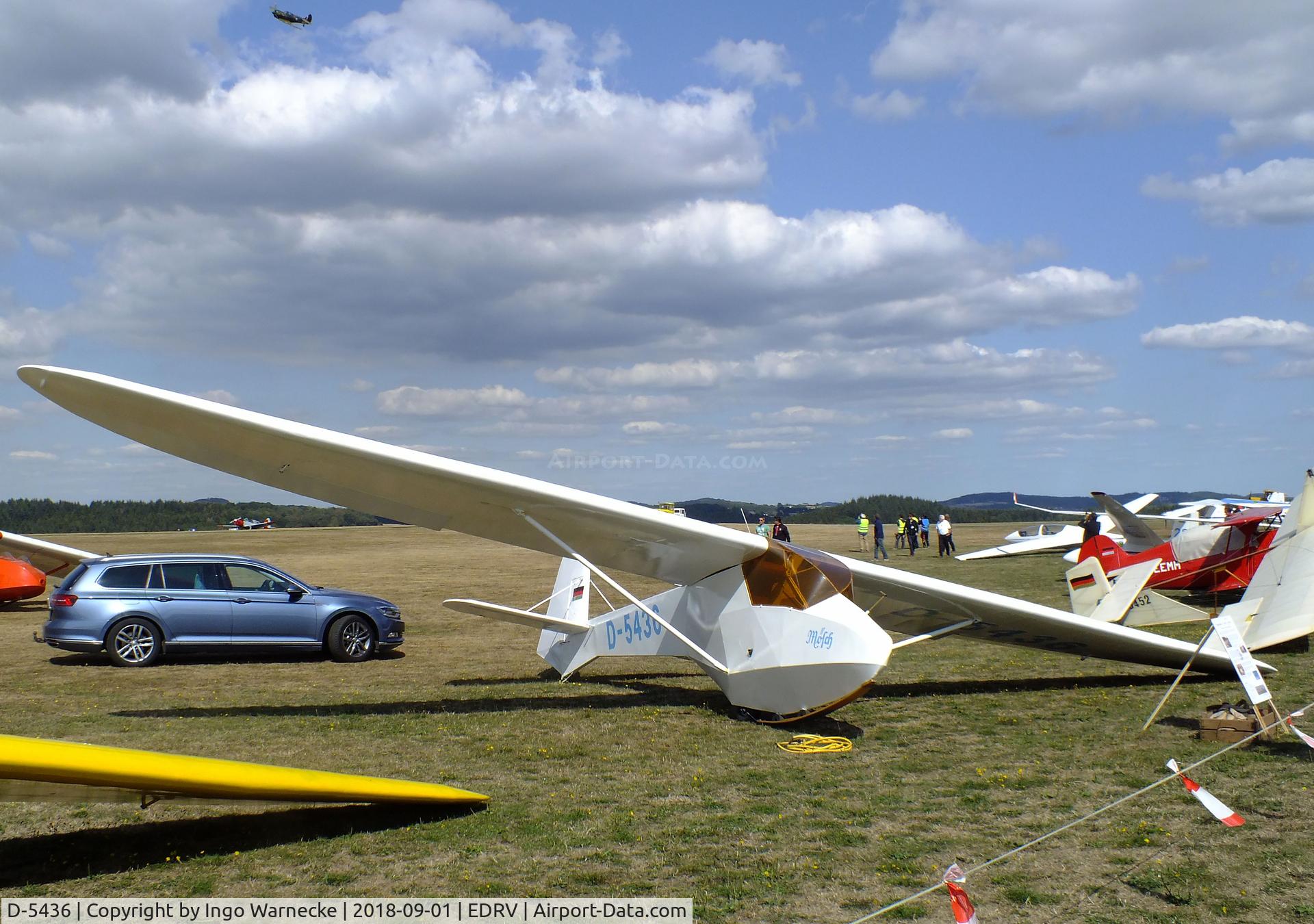 D-5436, 1955 Raab Doppelraab V C/N 001, Raab Doppelraab V at the 2018 Flugplatzfest Wershofen