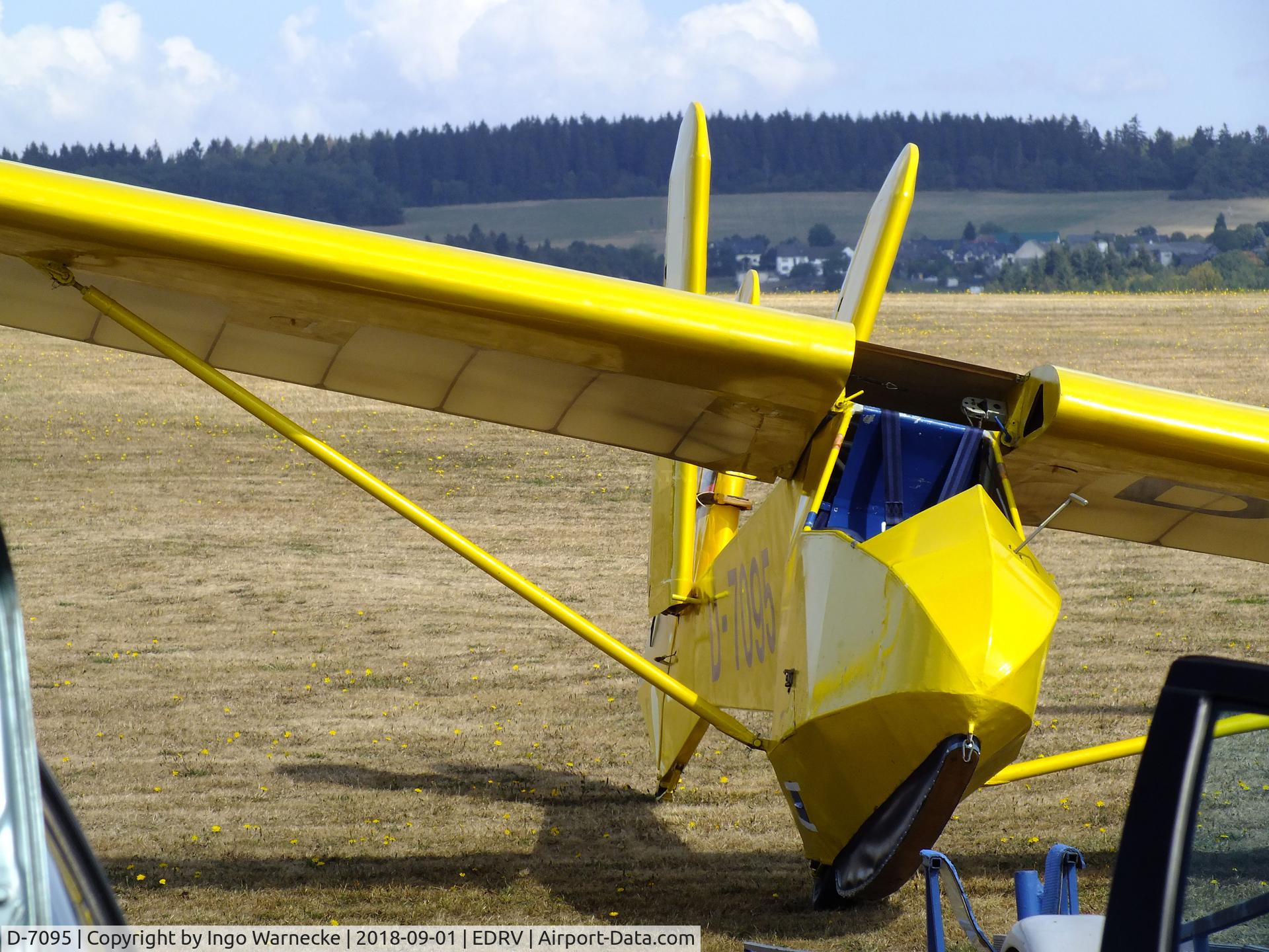 D-7095, 1967 Raab Doppelraab VI C/N 002, Raab Doppelraab V at the 2018 Flugplatzfest Wershofen