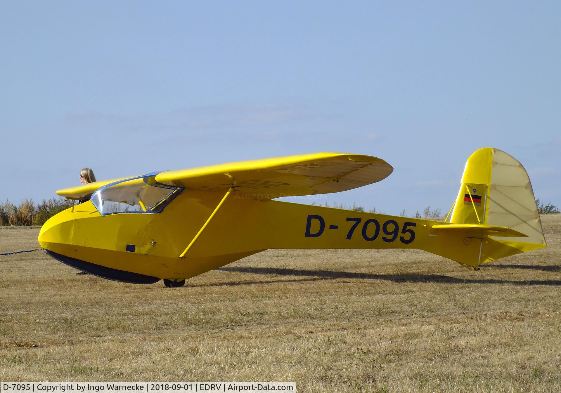 D-7095, 1967 Raab Doppelraab VI C/N 002, Raab Doppelraab V at the 2018 Flugplatzfest Wershofen