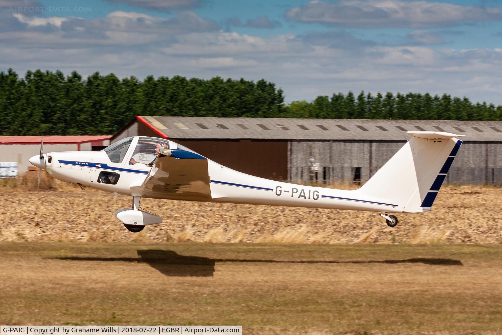 G-PAIG, 1984 Grob G-109B C/N 6257, Grob G109B G-PAIG, Breighton 22/7/18
