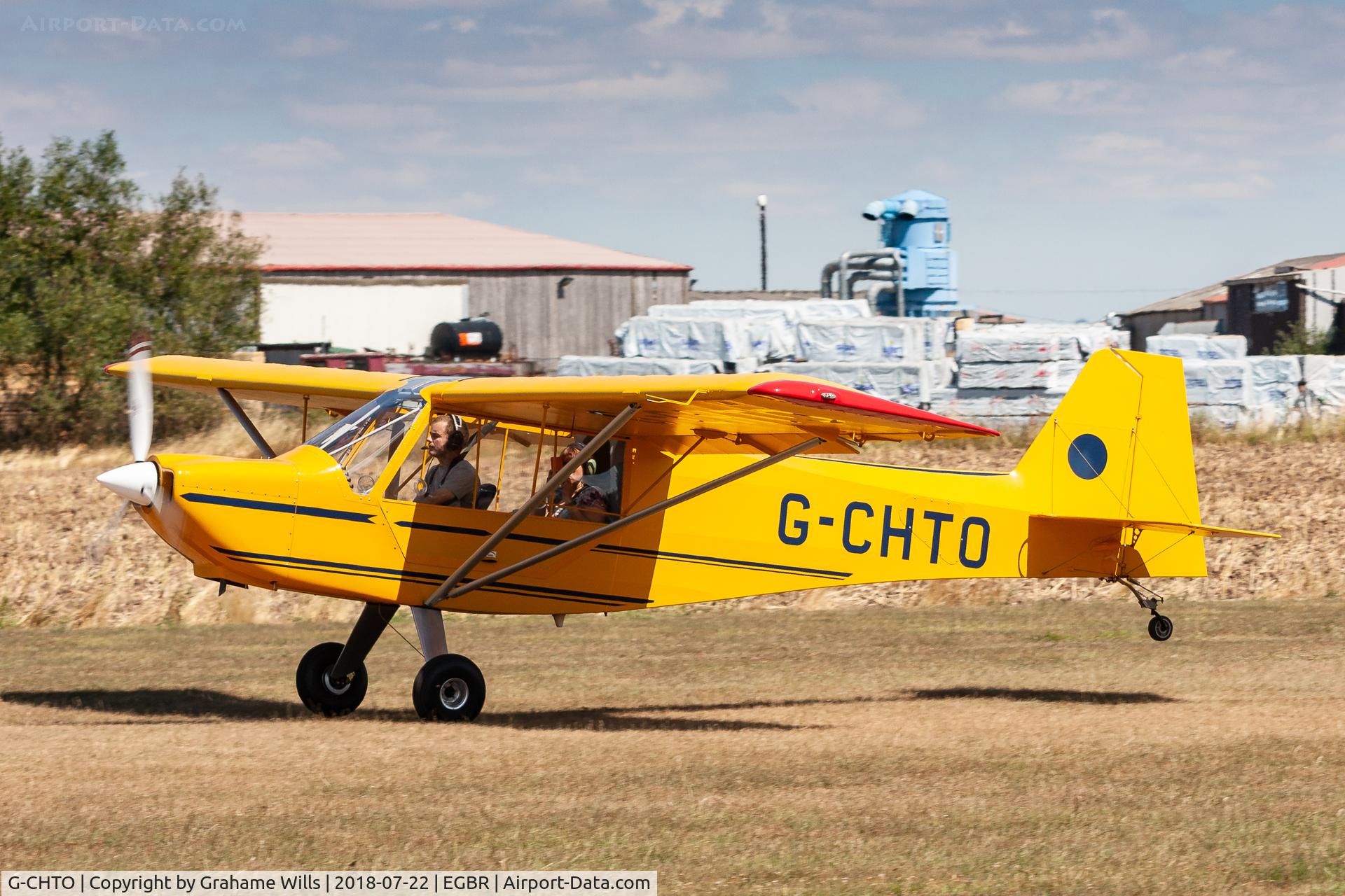 G-CHTO, 2013 Rans S.7 Courier C/N PFA 218-15168, Rans S-7S G-CHTO, Breighton 22/7/18